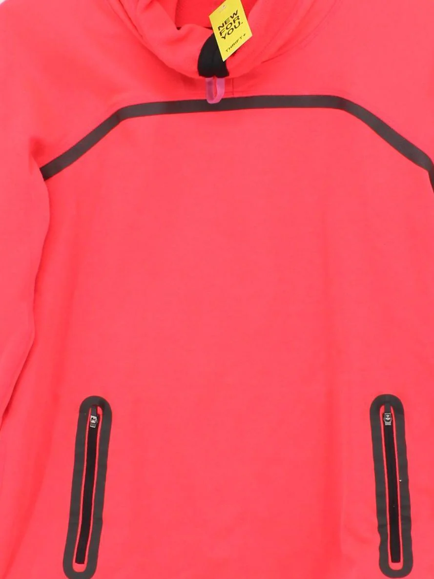 Sweaty Betty Women's Hoodie S Red Polyester with Wool, Elastane Pullover - Image 3