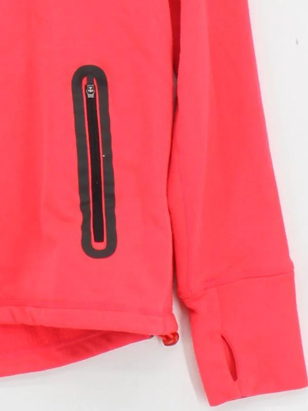 Sweaty Betty Women's Hoodie S Red Polyester with Wool, Elastane Pullover - Image 4