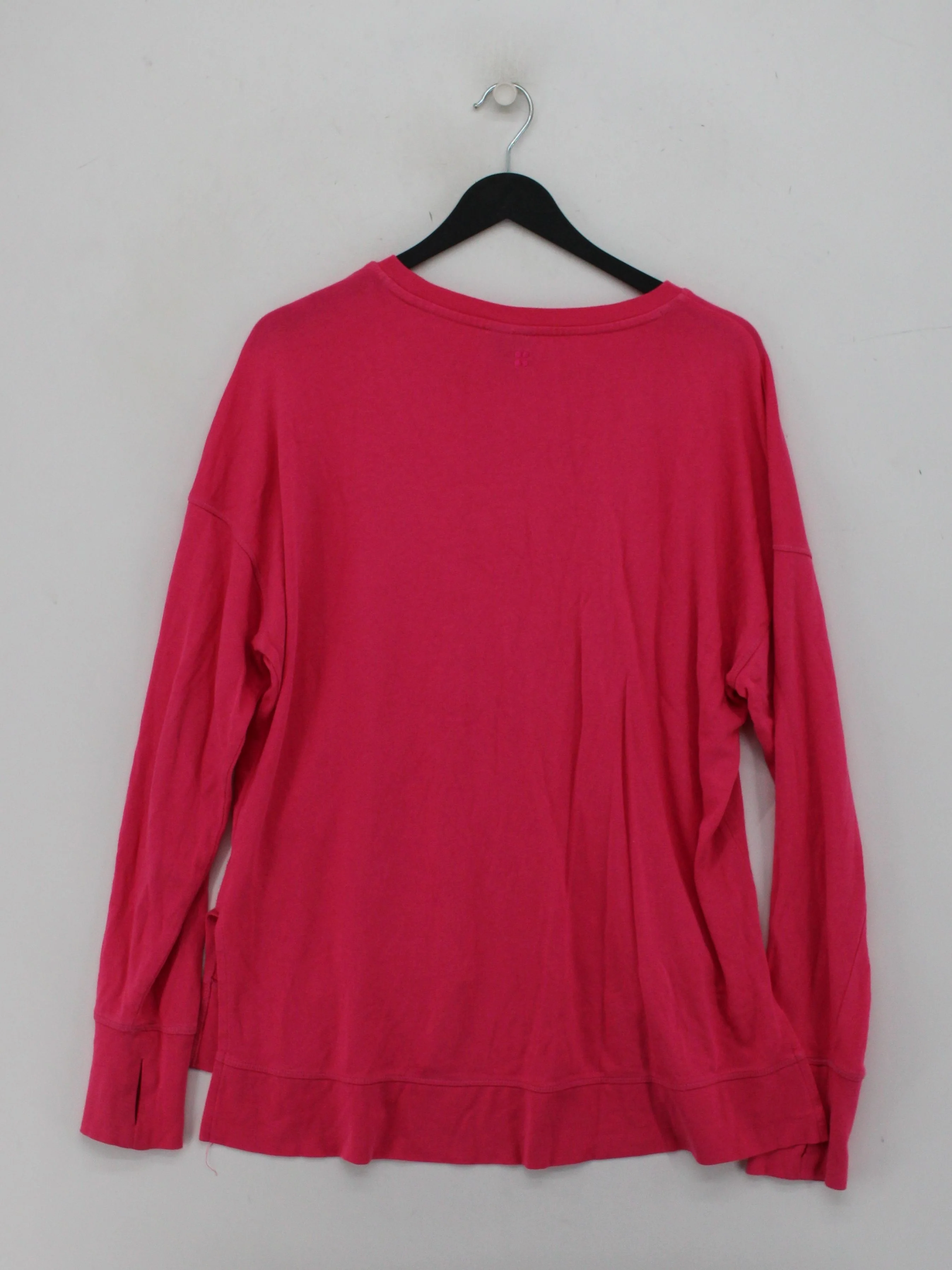 Sweaty Betty Women's Hoodie UK 12 Pink 100% Other Pullover - Image 2