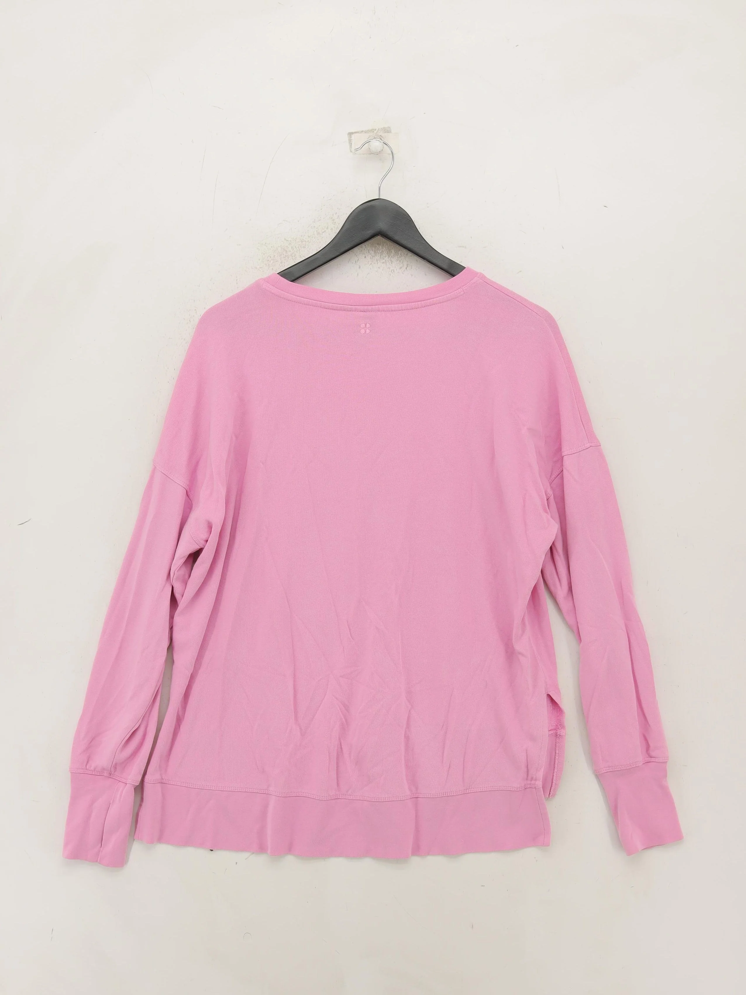 Sweaty Betty Women's Hoodie UK 14 Pink Lyocell Modal with Elastane Pullover - Image 2
