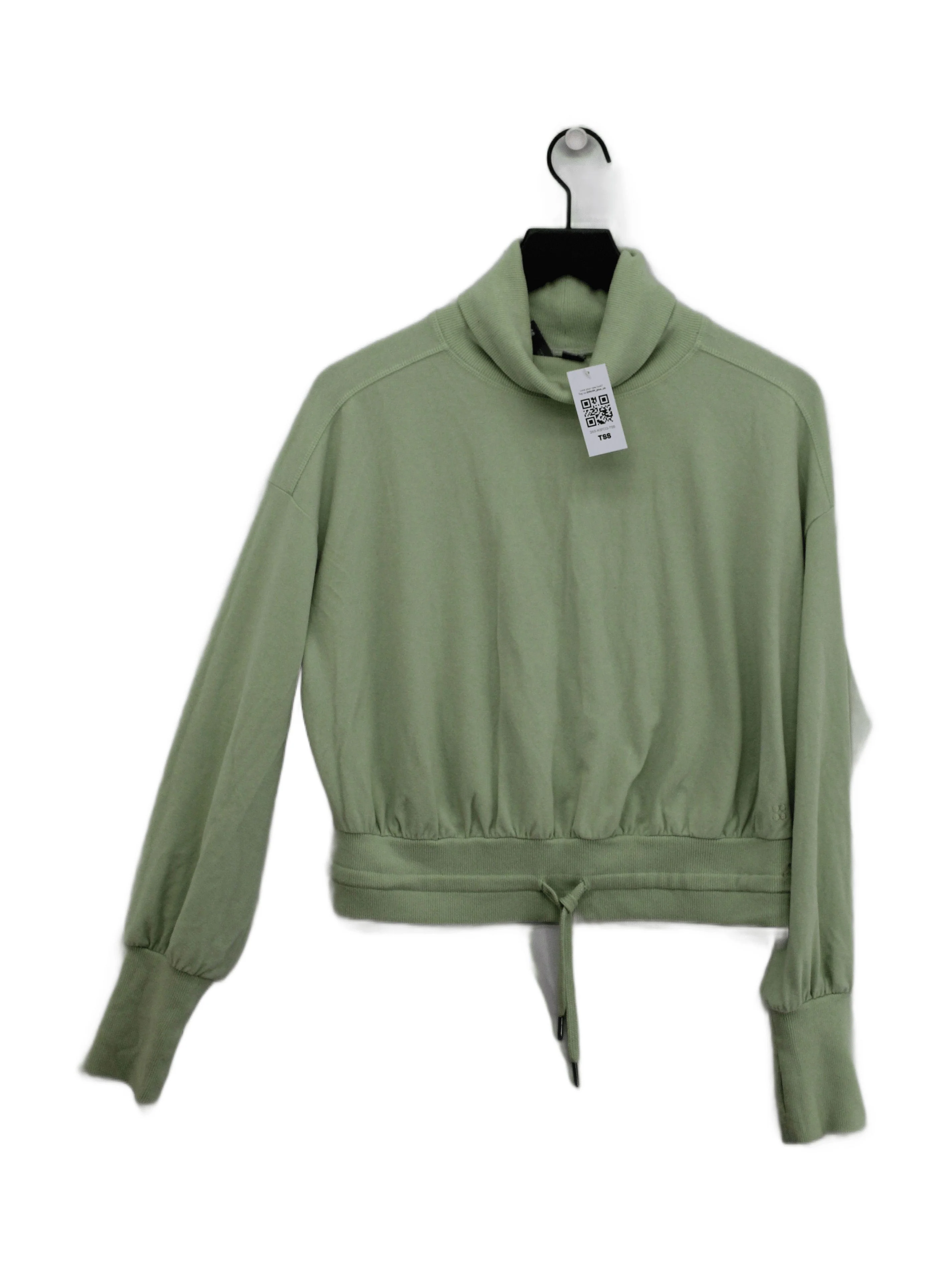 Sweaty Betty Women's Hoodie UK 8 Green Acrylic with Elastane Pullover