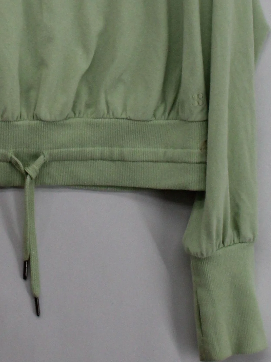 Sweaty Betty Women's Hoodie UK 8 Green Acrylic with Elastane Pullover - Image 4