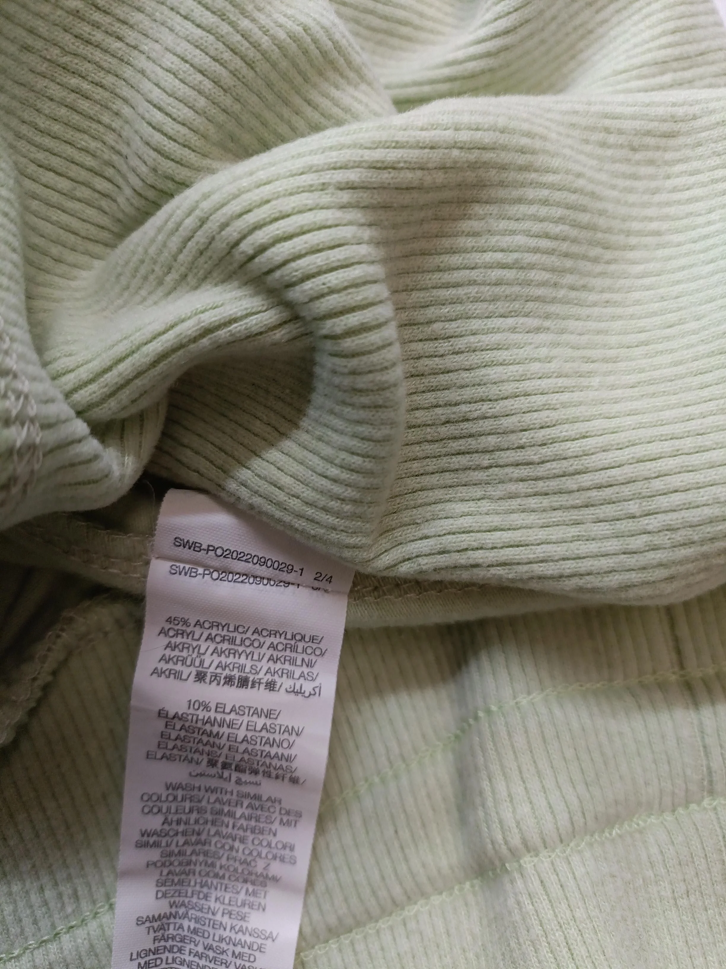 Sweaty Betty Women's Hoodie UK 8 Green Acrylic with Elastane Pullover - Image 6