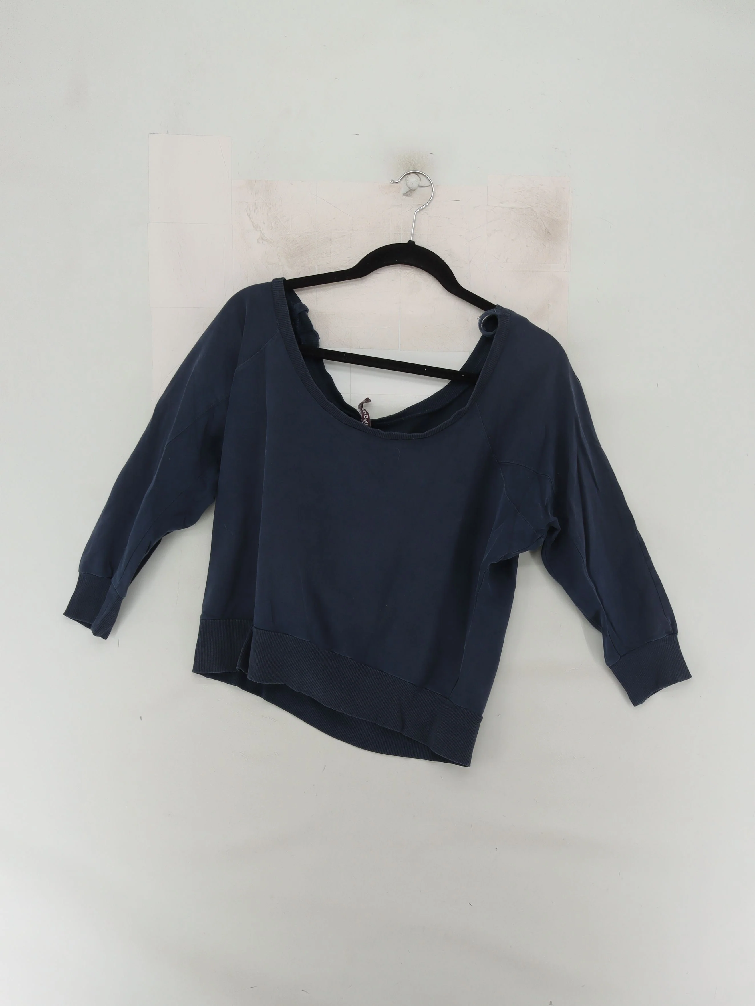 Sweaty Betty Women's Hoodie XS Blue Cotton with Elastane Pullover - Image 2