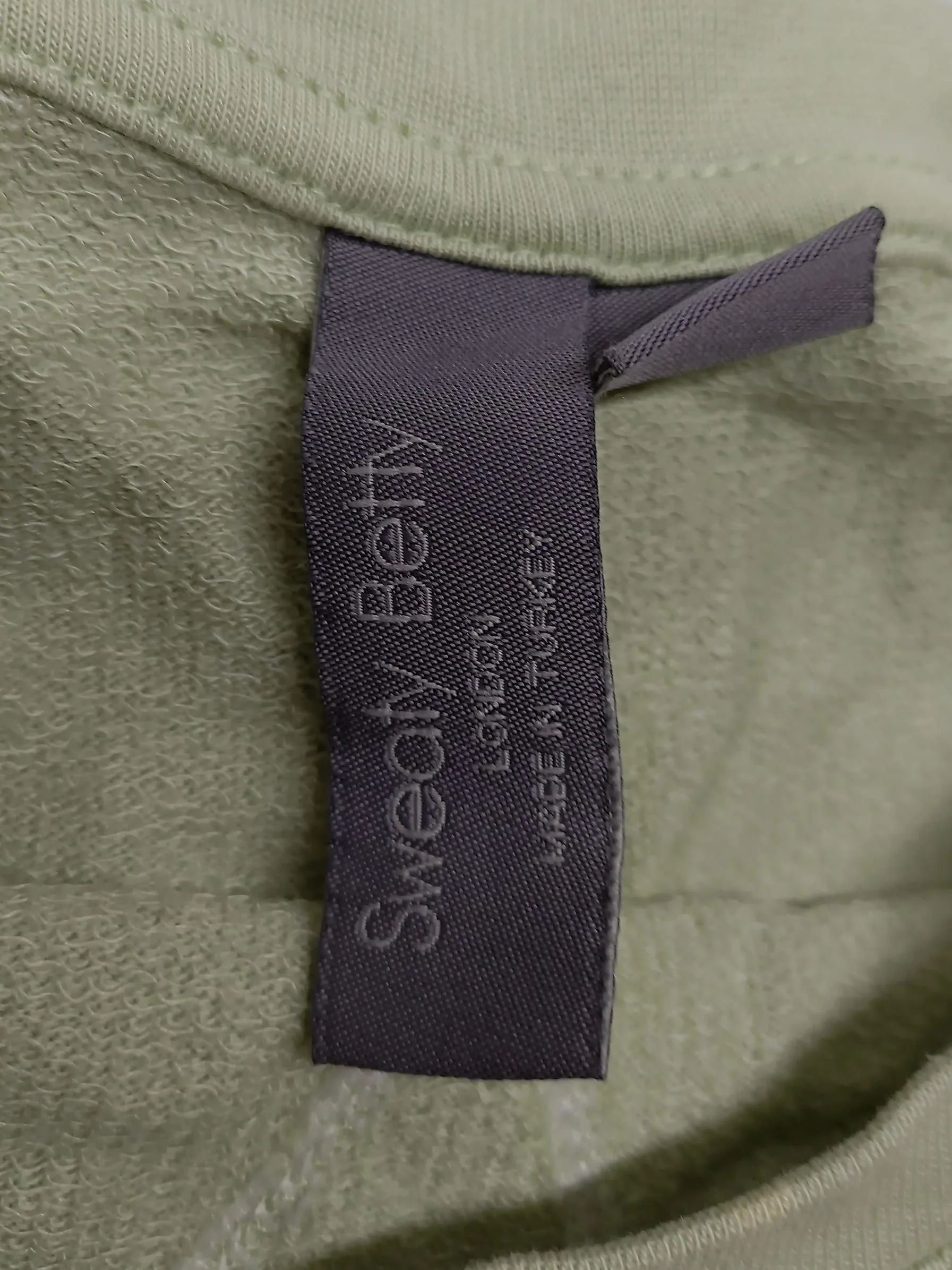 Sweaty Betty Women's Hoodie XS Green Cotton with Lyocell Modal Pullover - Image 6