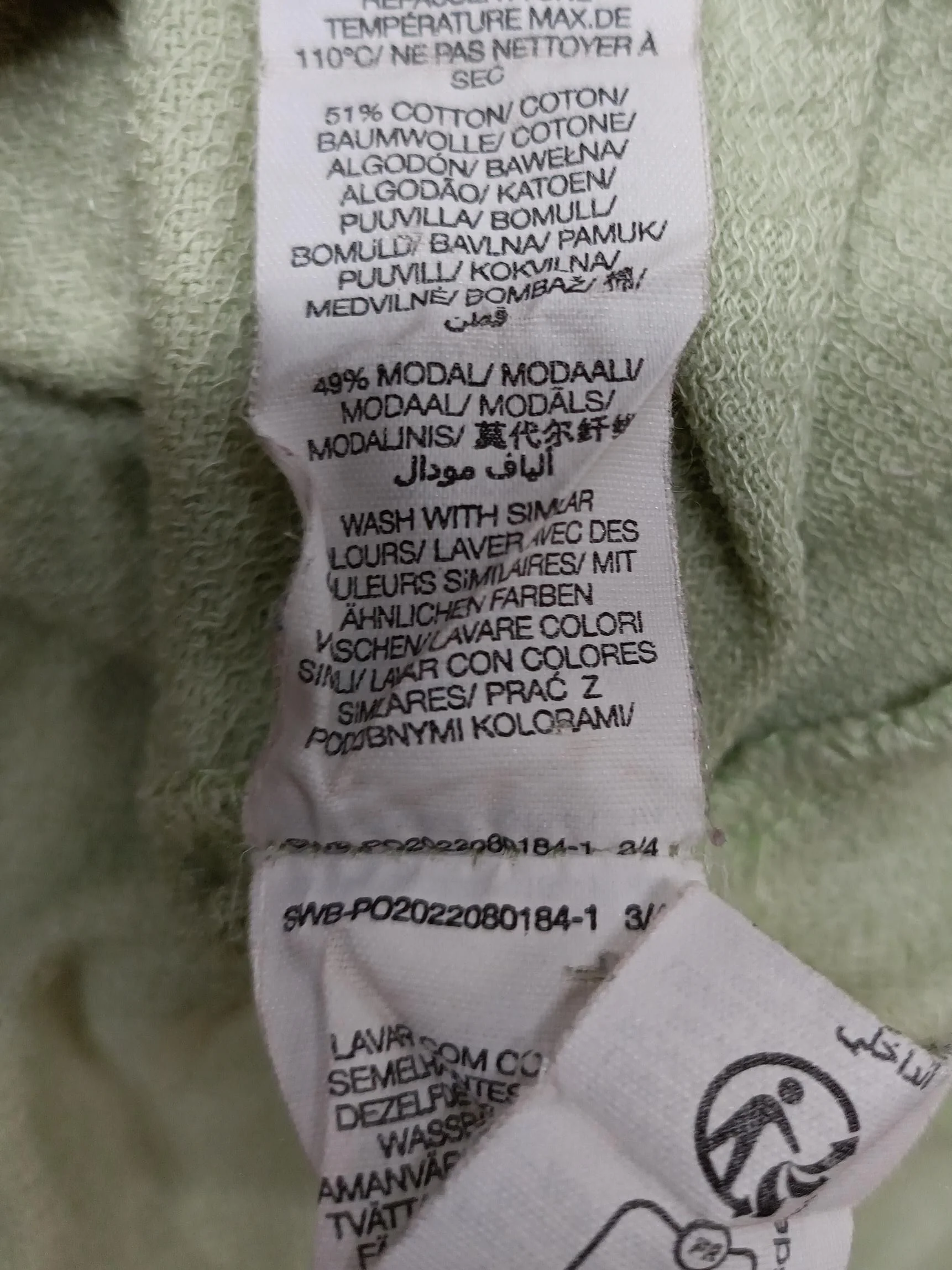 Sweaty Betty Women's Hoodie XS Green Cotton with Lyocell Modal Pullover - Image 7