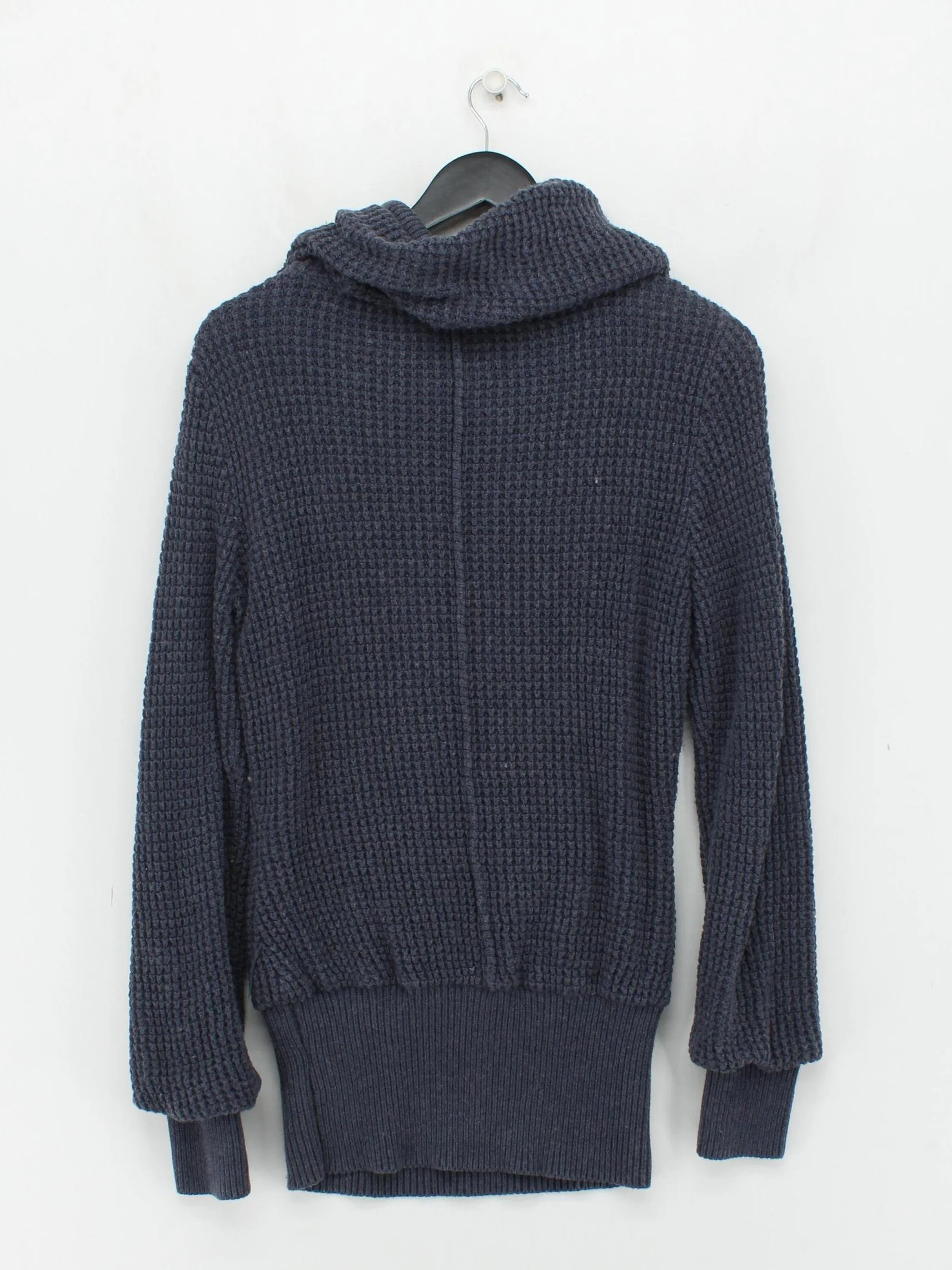 Sweaty Betty Women's Hoodie XS Grey Cotton with Polyamide, Wool Pullover - Image 2