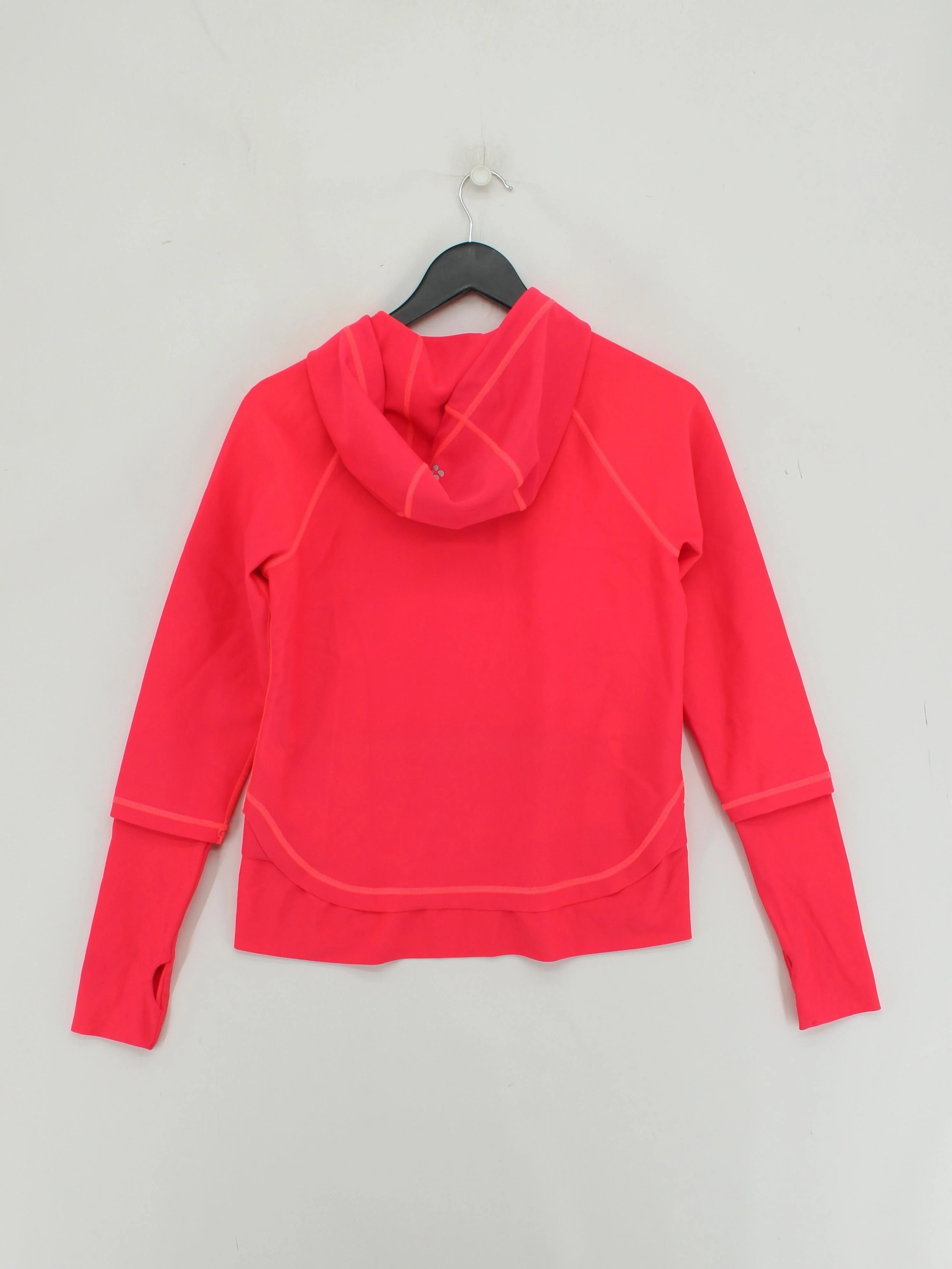 Sweaty Betty Women's Hoodie XS Pink Polyamide with Elastane Pullover - Image 2