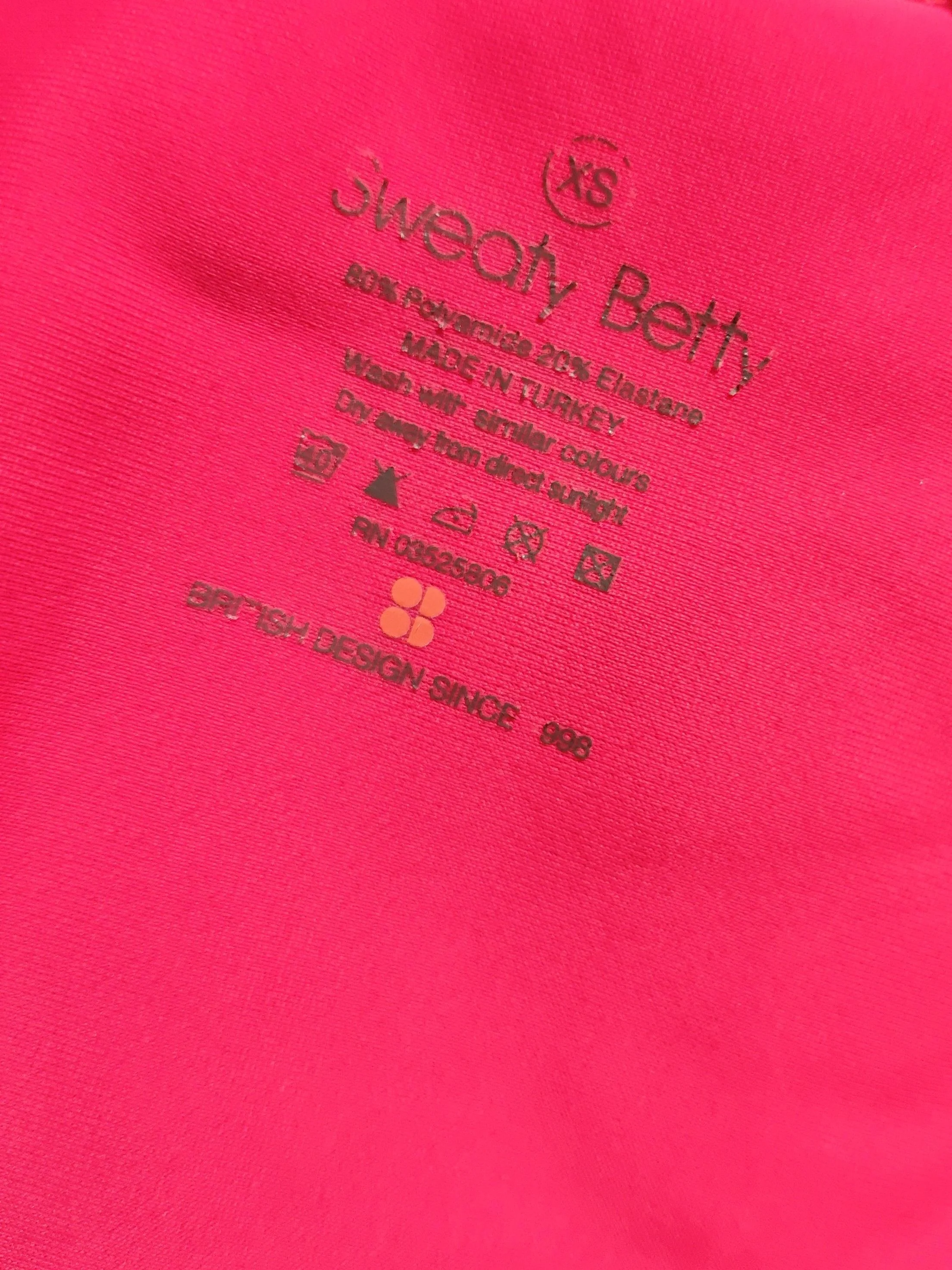 Sweaty Betty Women's Hoodie XS Pink Polyamide with Elastane Pullover - Image 6