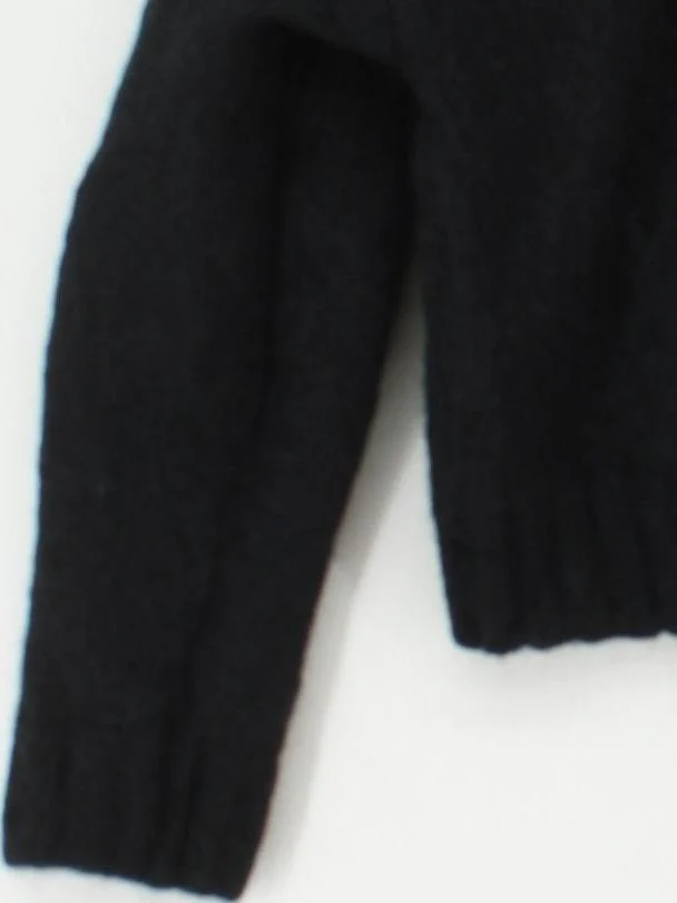 Sweaty Betty Women's Jumper M Black Other with Mohair, Nylon Crew Neck Pullover - Image 4