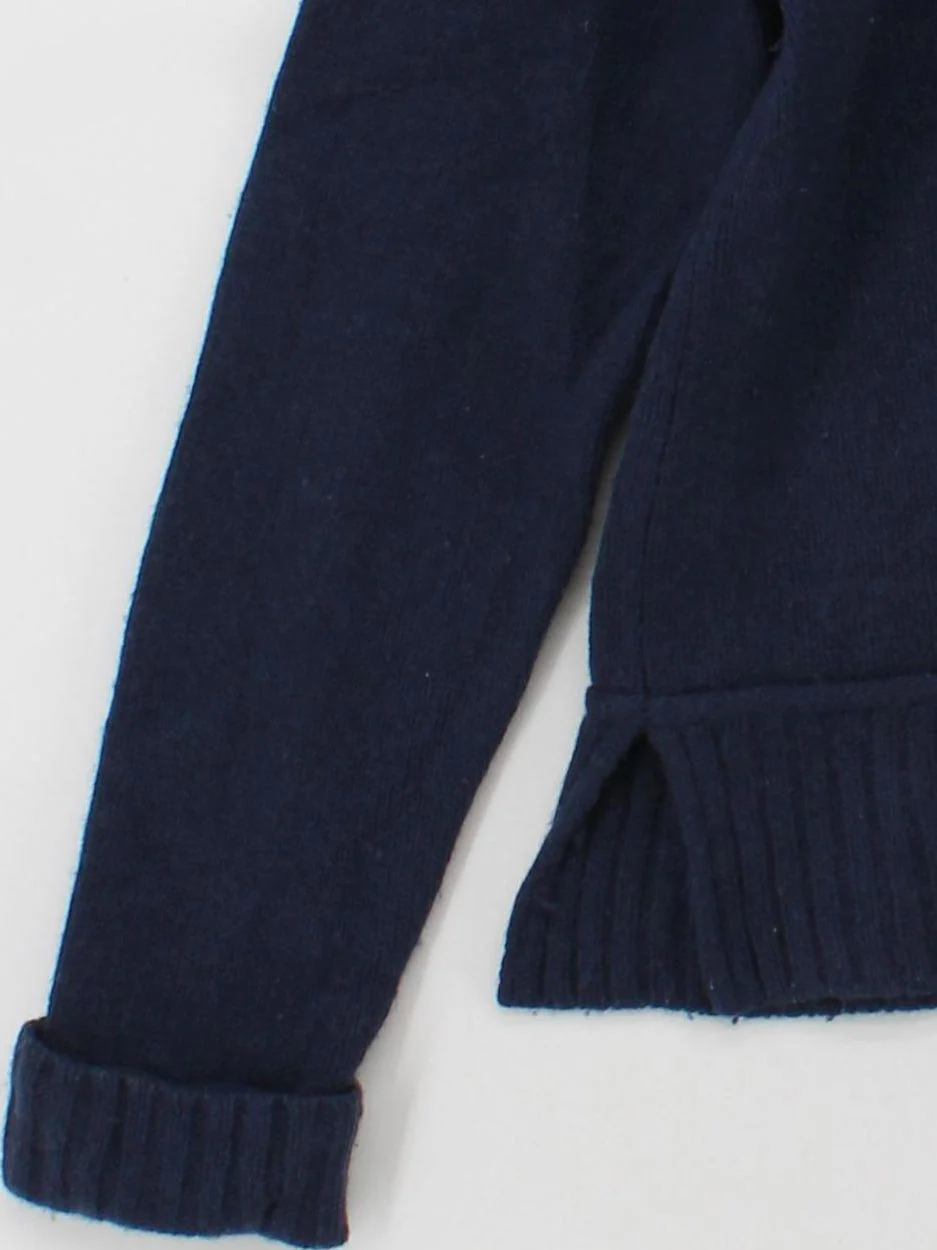 Sweaty Betty Women's Jumper S Blue Wool with Other Round Neck Pullover - Image 4