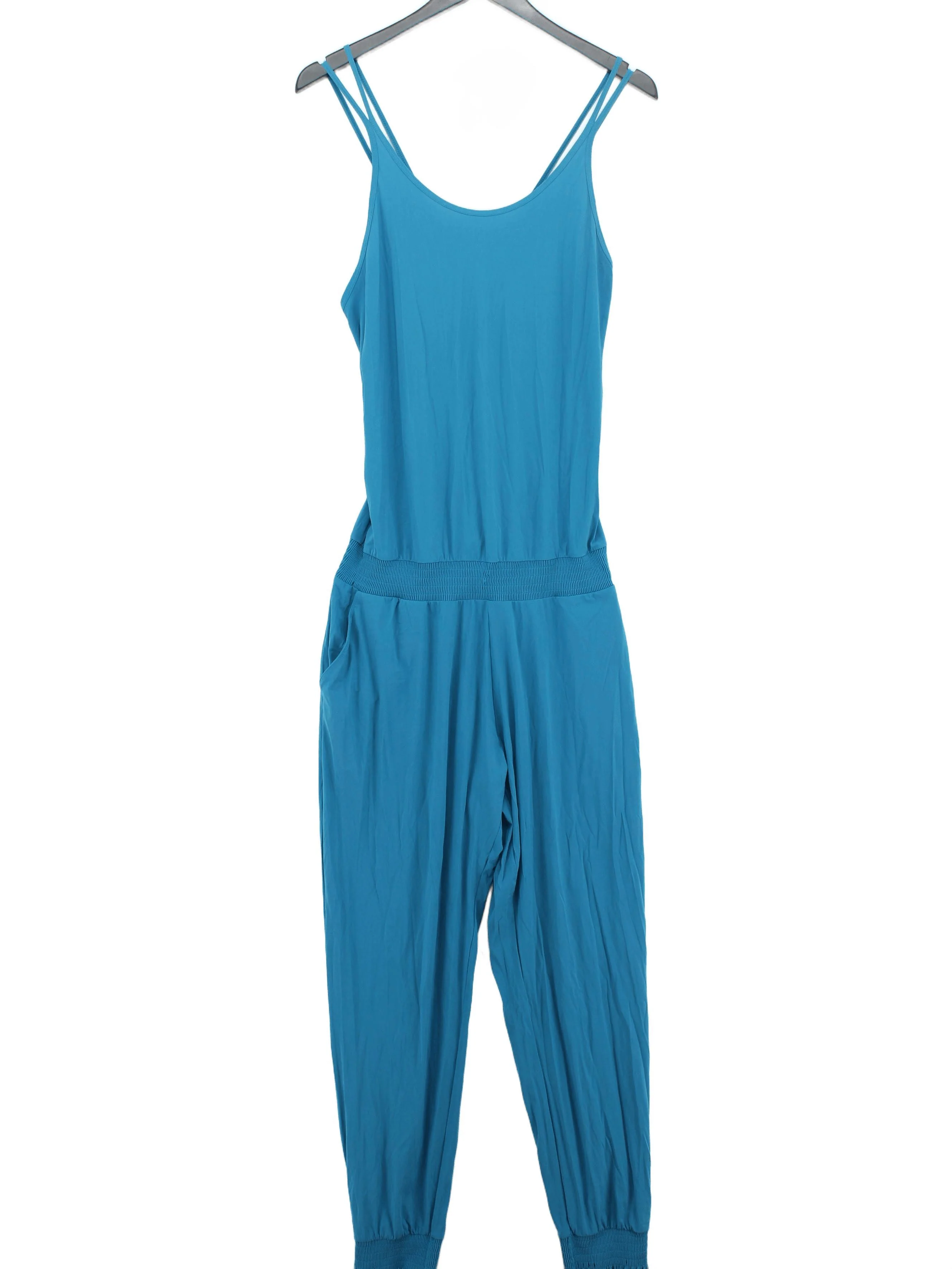 Sweaty Betty Women's Jumpsuit XL Blue Polyamide with Elastane Tapered Jumpsuit