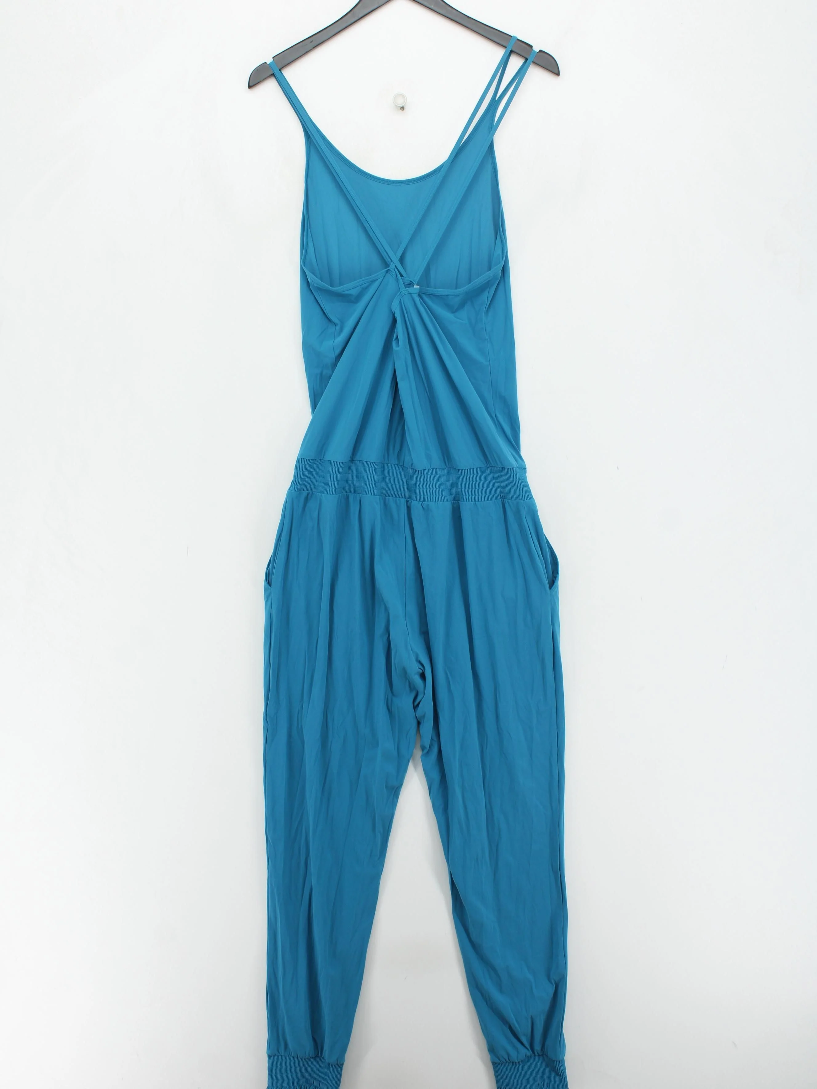 Sweaty Betty Women's Jumpsuit XL Blue Polyamide with Elastane Tapered Jumpsuit - Image 2
