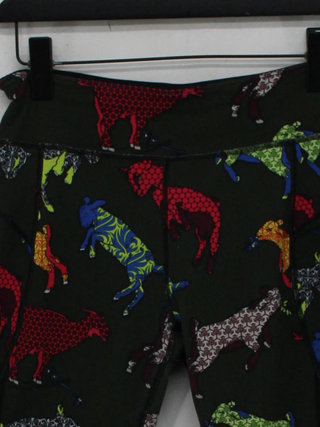 Sweaty Betty Women's Leggings M Black Animal Print 100% Other Full length - Image 3