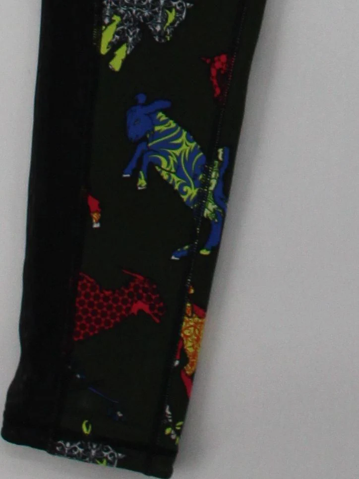 Sweaty Betty Women's Leggings M Black Animal Print 100% Other Full length - Image 4
