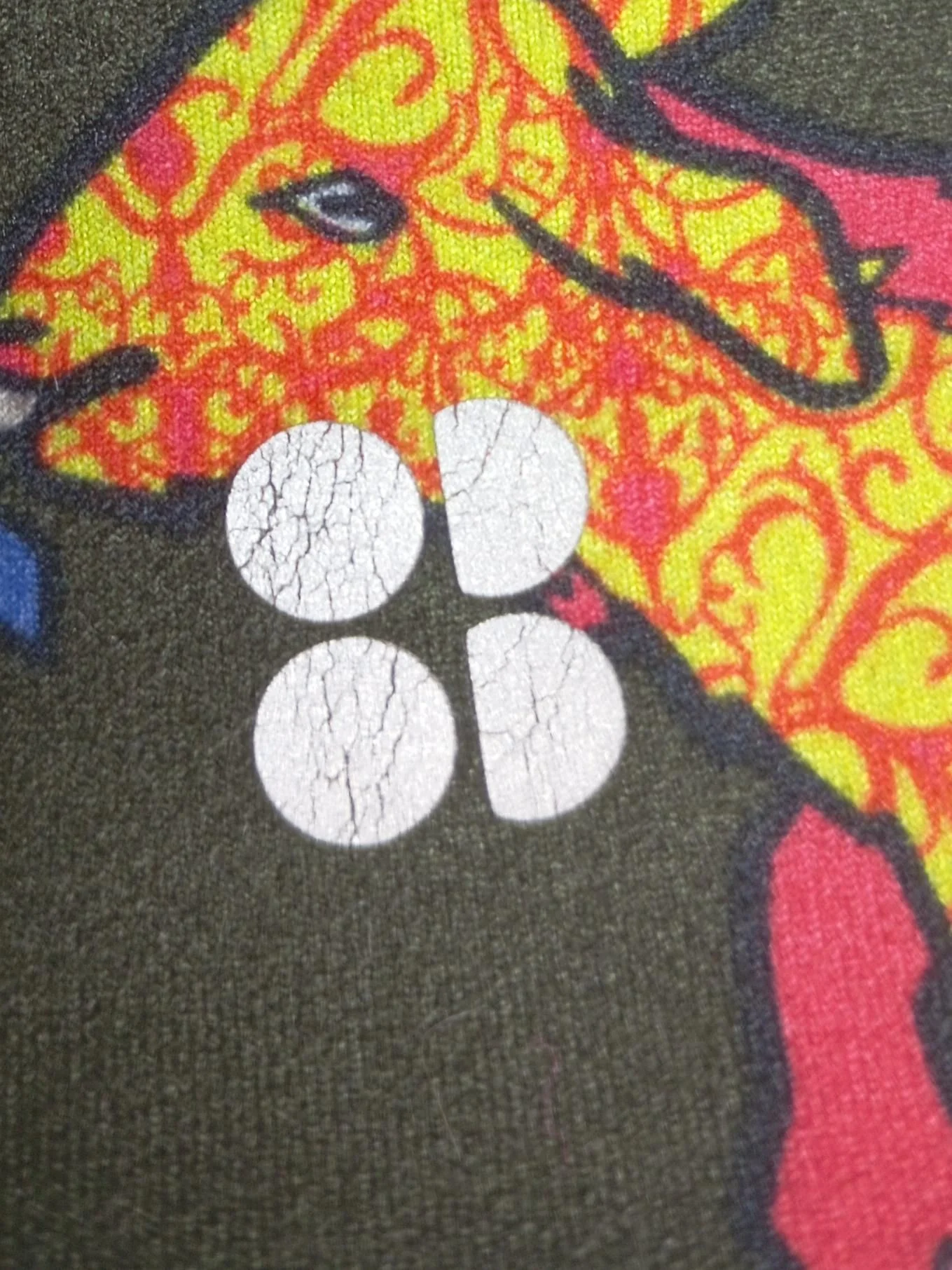 Sweaty Betty Women's Leggings M Black Animal Print 100% Other Full length - Image 5