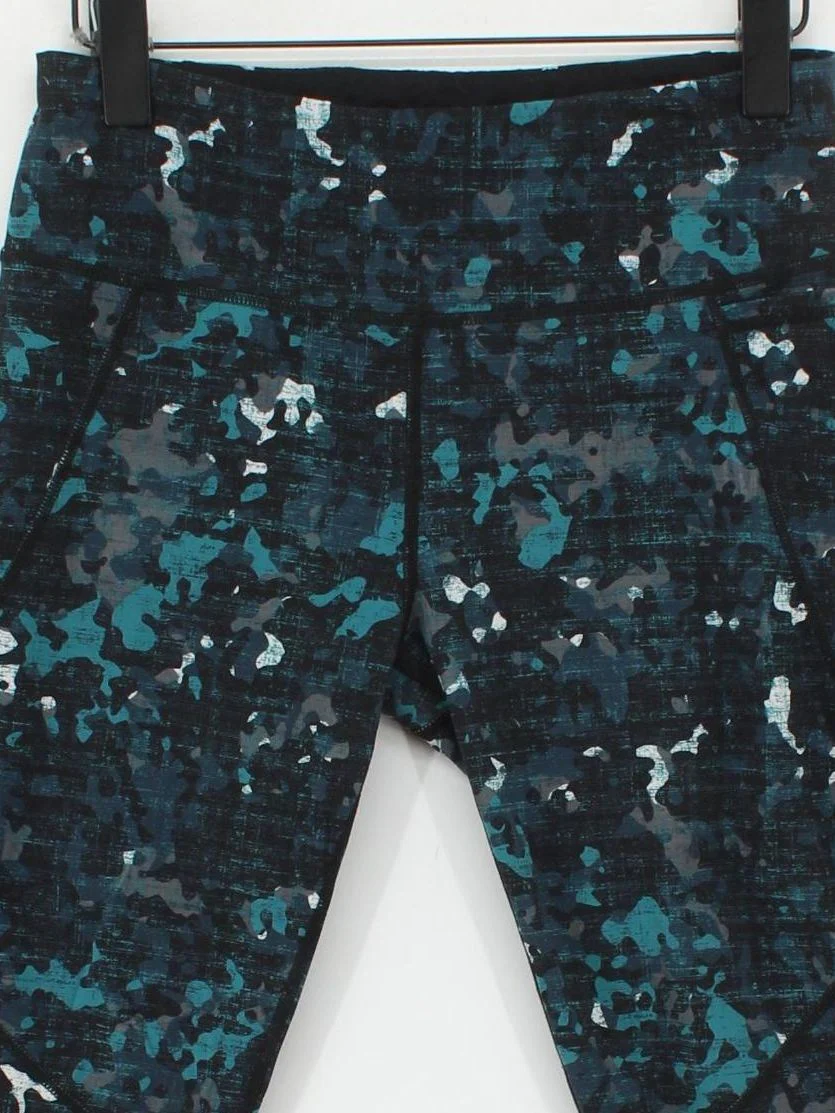 Sweaty Betty Women's Leggings M Black Camo Polyester with Elastane Full length - Image 3