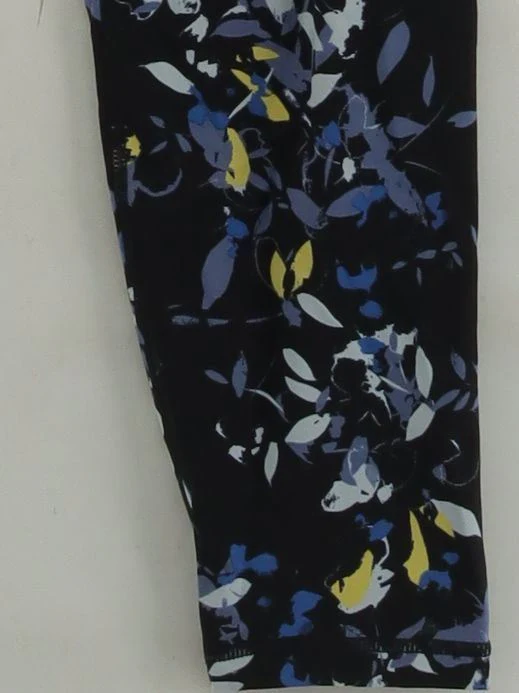 Sweaty Betty Women's Leggings M Black Floral 100% Other Cropped - Image 4