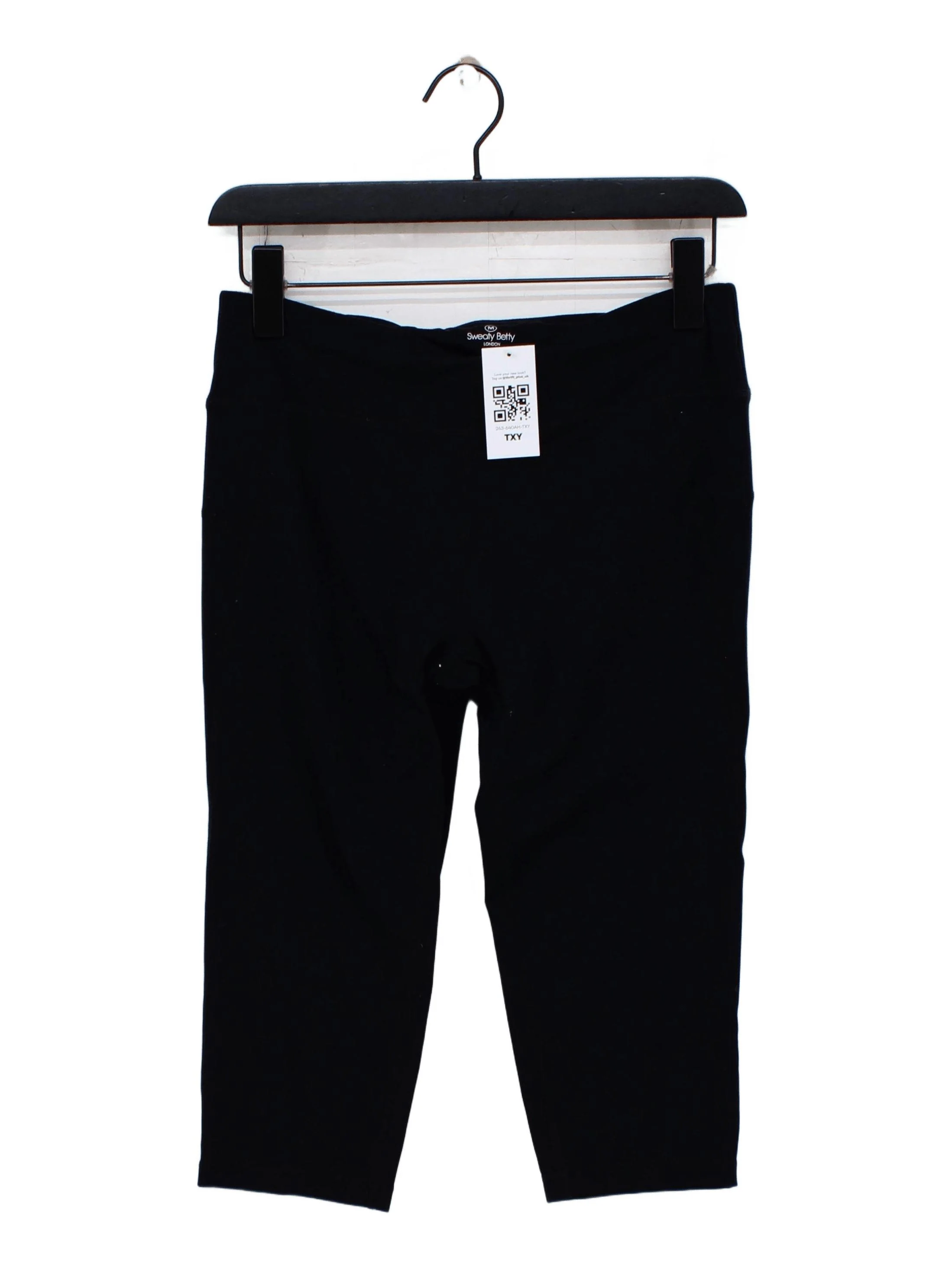 Sweaty Betty Women's Leggings M Black Polyester with Elastane Capri