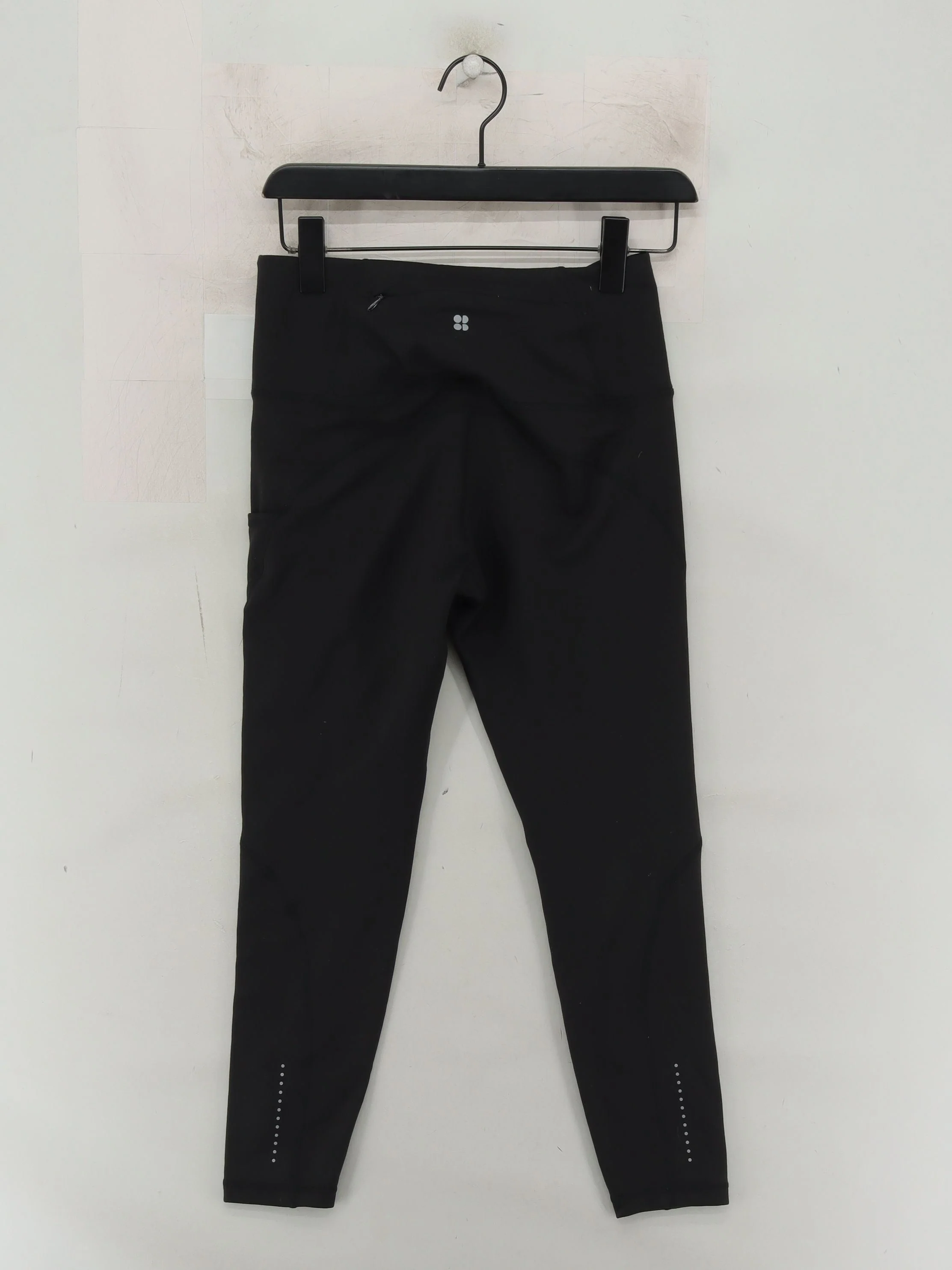 Sweaty Betty Women's Leggings M Black Polyester with Elastane Cropped - Image 2