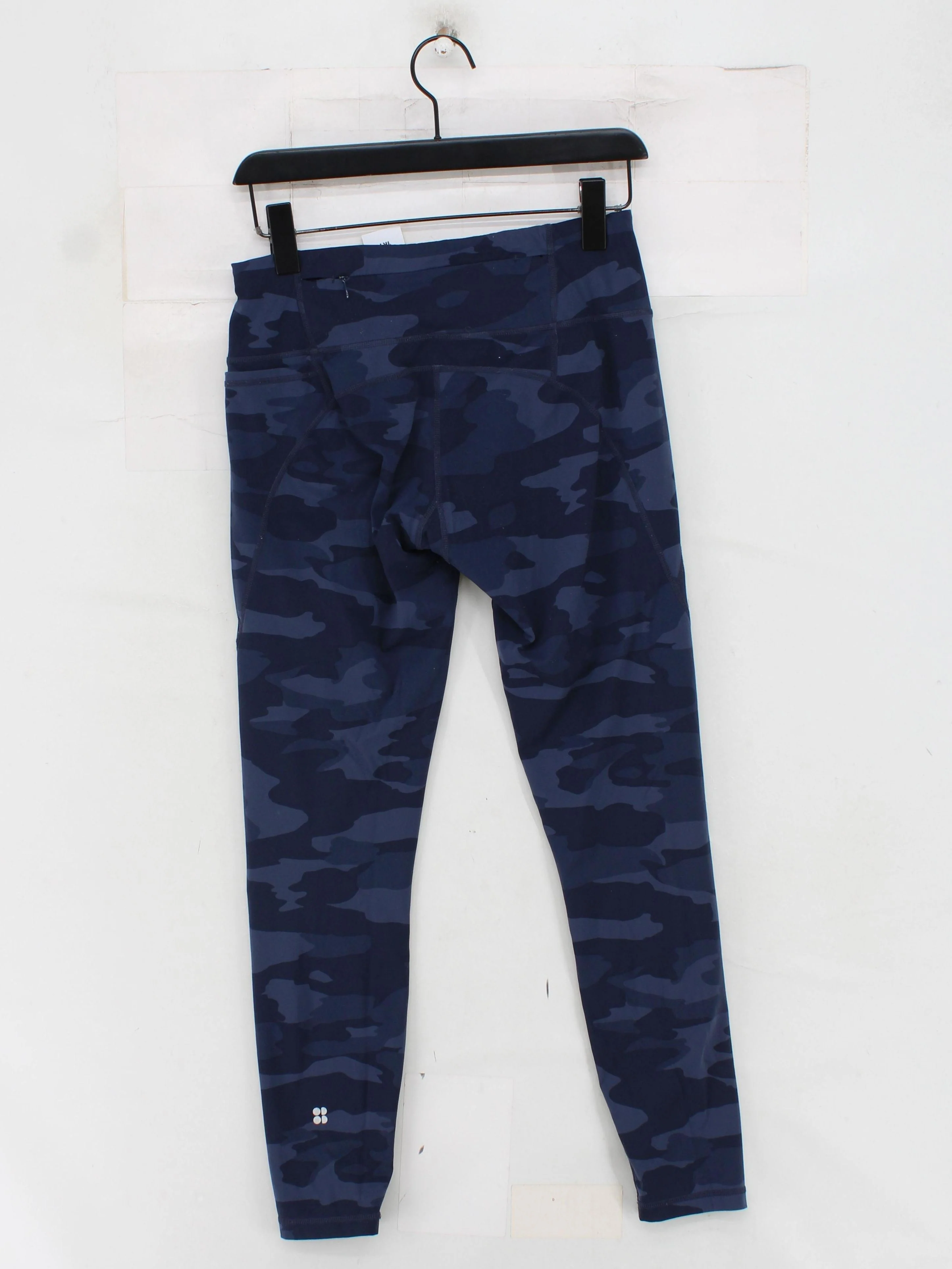 Sweaty Betty Women's Leggings M Blue Camo 100% Other Full length - Image 2