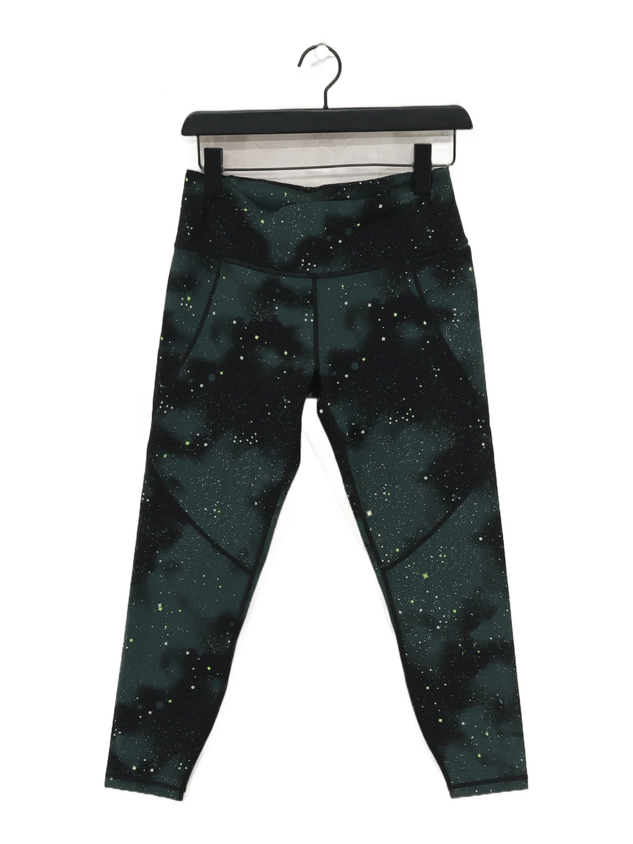 Sweaty Betty Women's Leggings M Green Graphic Polyamide with Elastane Cropped