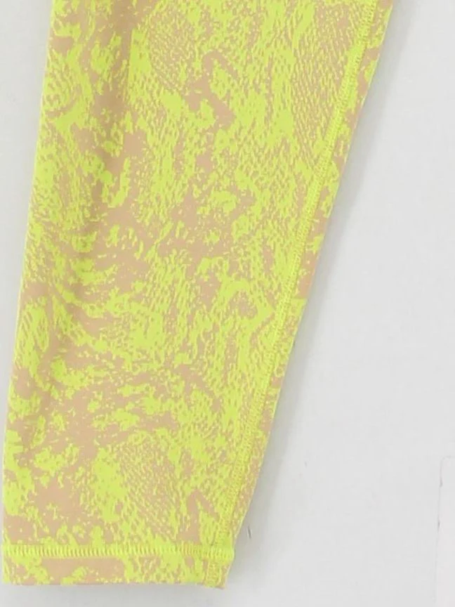 Sweaty Betty Women's Leggings M Yellow Polyester with Elastane Cropped - Image 4