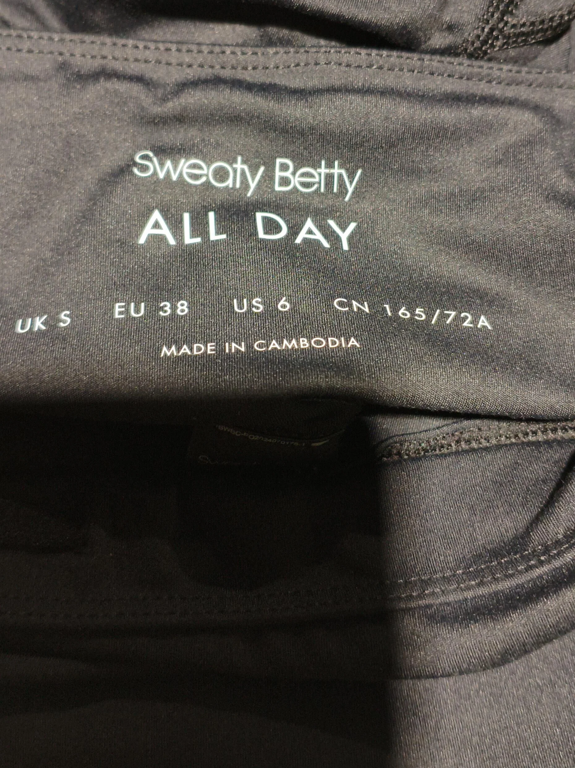 Sweaty Betty Women's Leggings S Black 100% Polyester Full length - Image 5