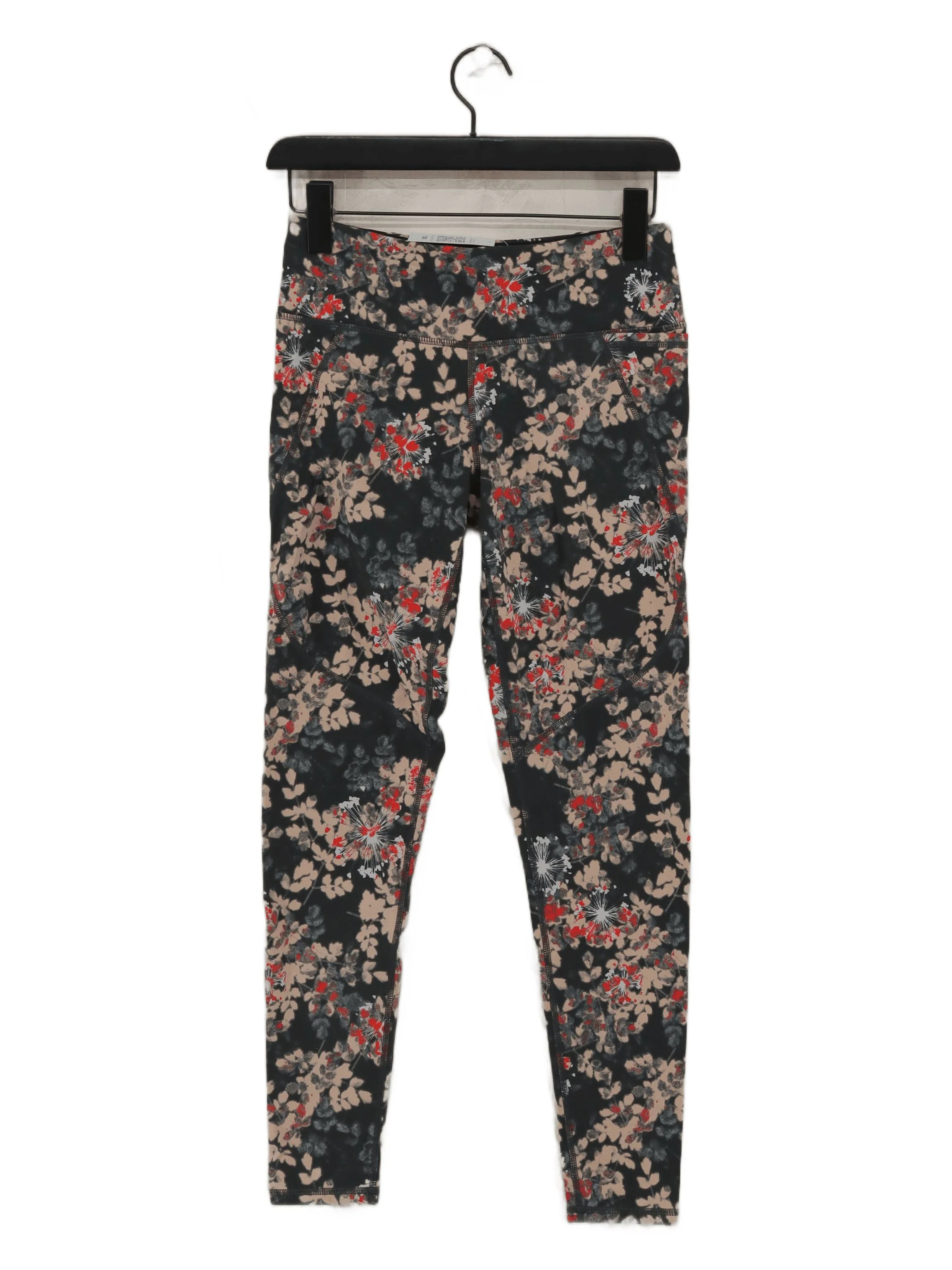 Sweaty Betty Women's Leggings S Black Floral Polyamide with Elastane Full length