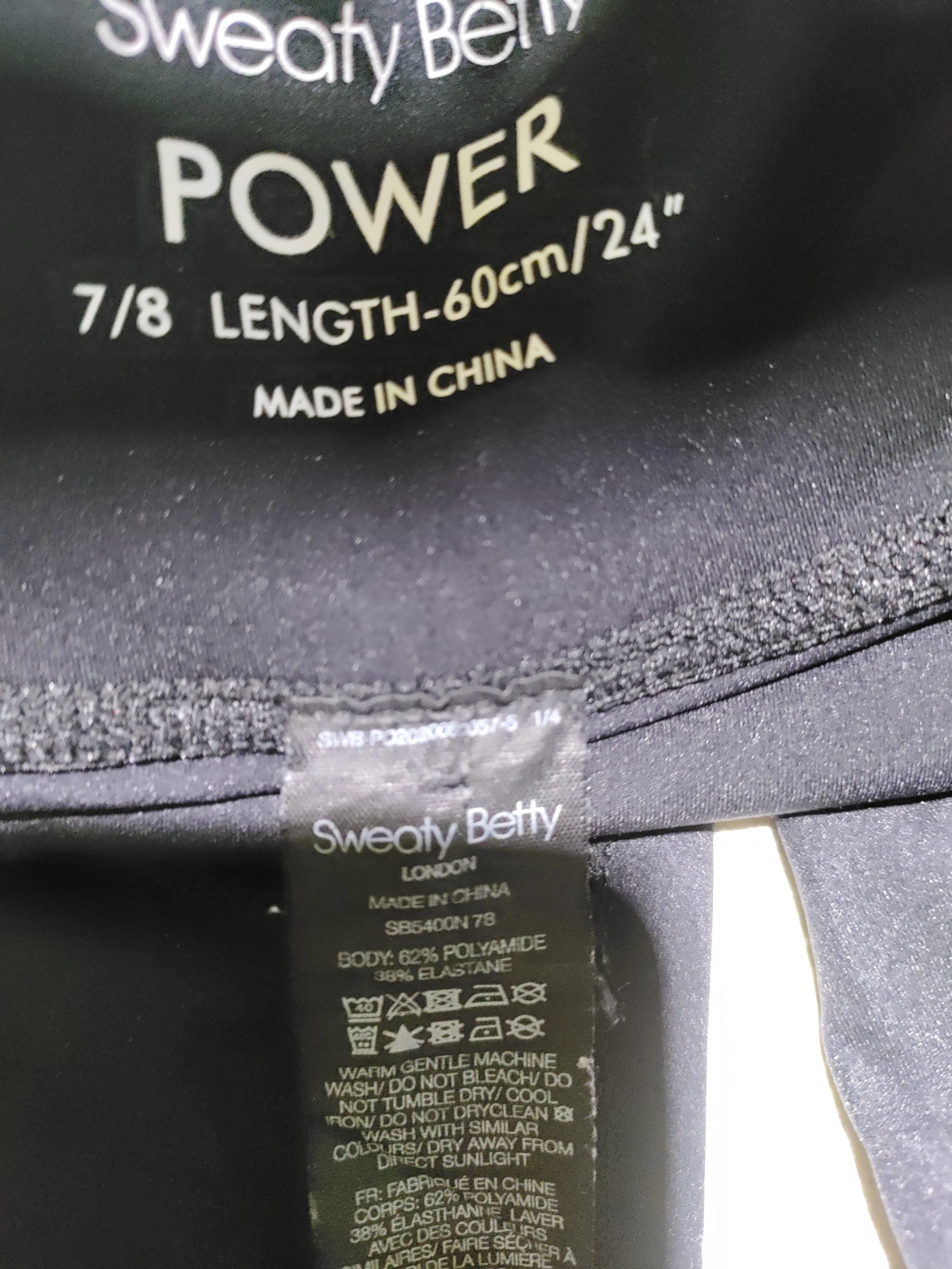 Sweaty Betty Women's Leggings S Black Polyamide with Elastane Full length - Image 6