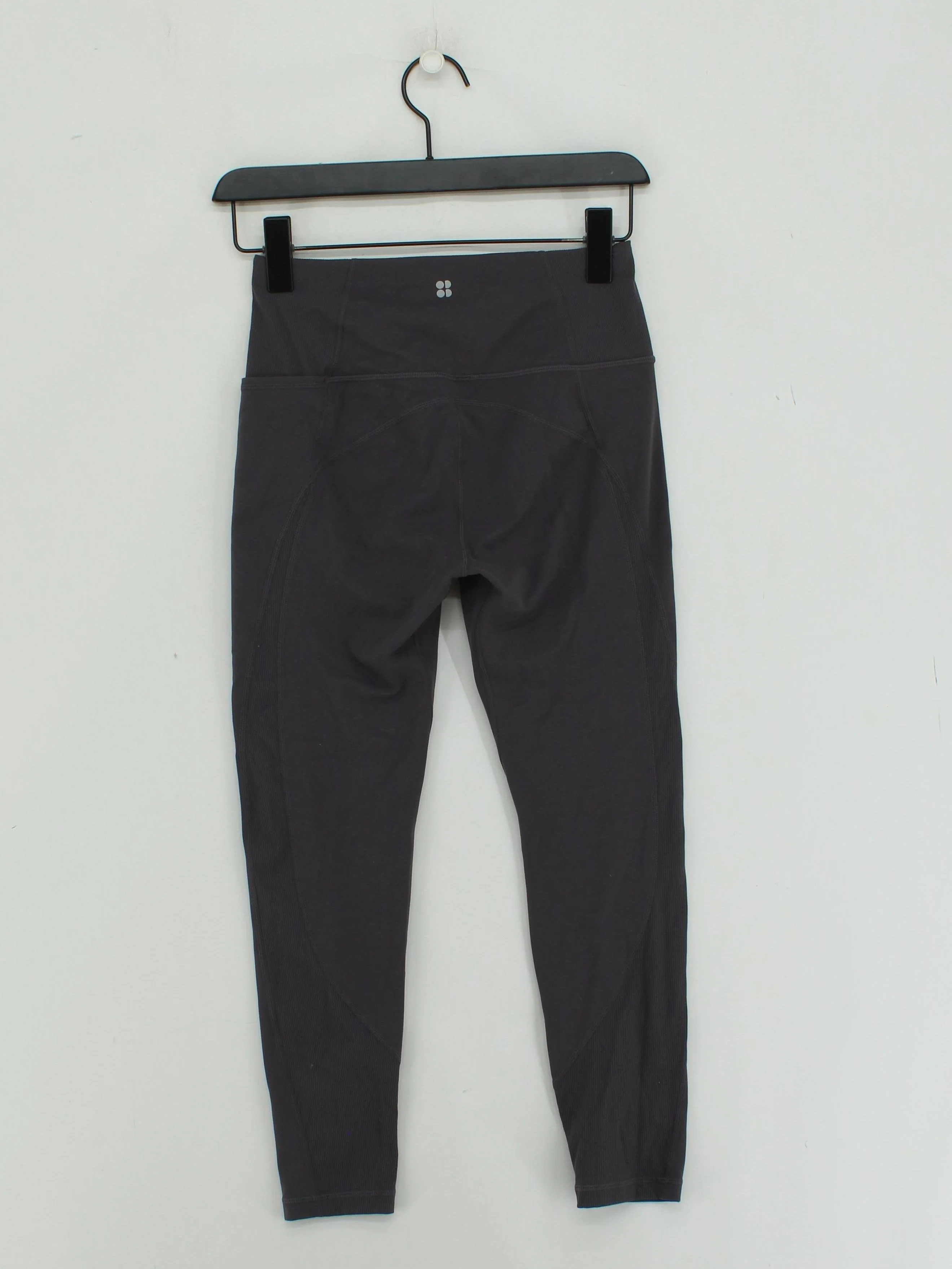 Sweaty Betty Women's Leggings S Grey Polyamide with Elastane Cropped - Image 2