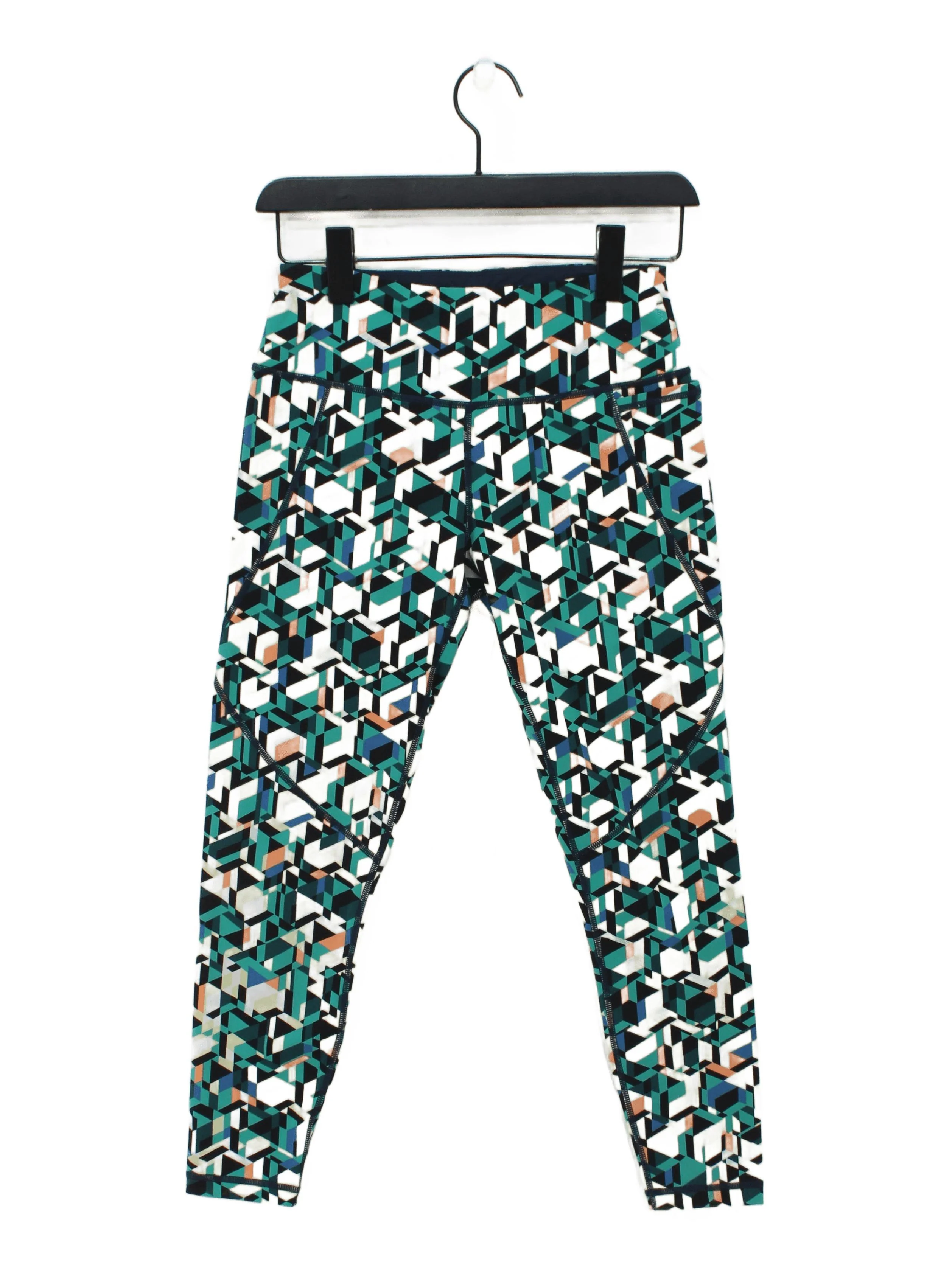 Sweaty Betty Women's Leggings S Multi Geometric Polyamide with Elastane Cropped