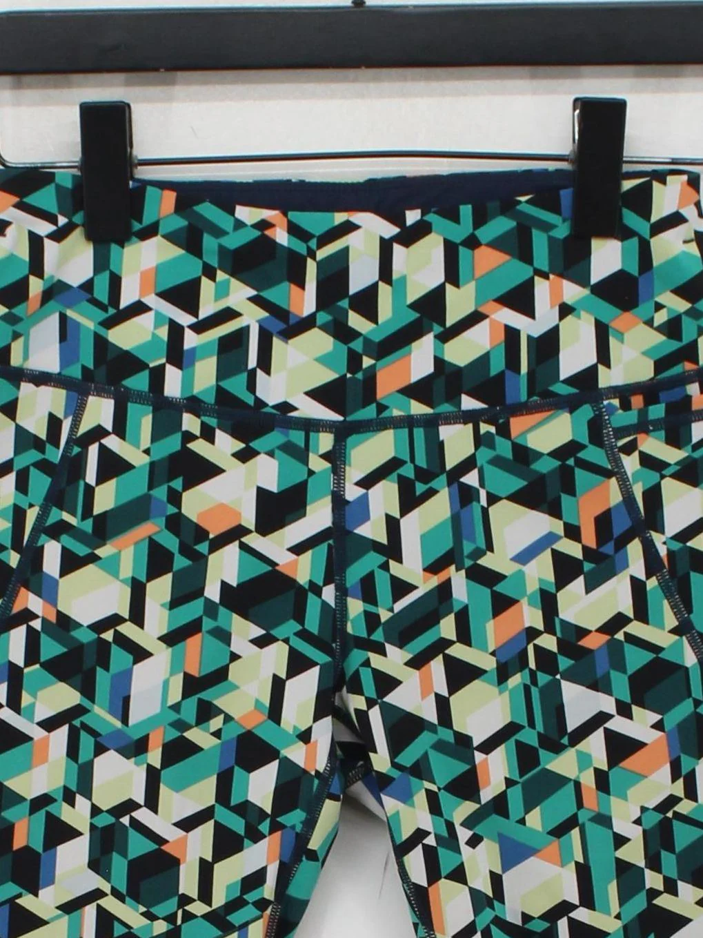 Sweaty Betty Women's Leggings S Multi Geometric Polyamide with Elastane Cropped - Image 3