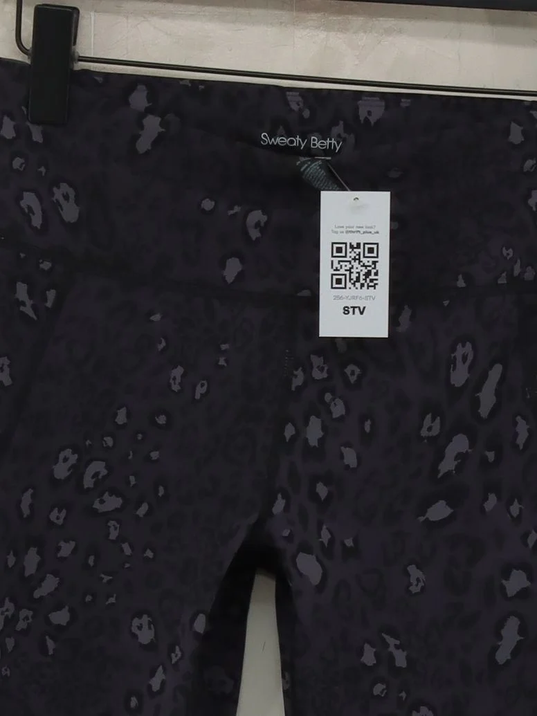 Sweaty Betty Women's Leggings UK 12 Grey Polyamide with Elastane Full length - Image 3