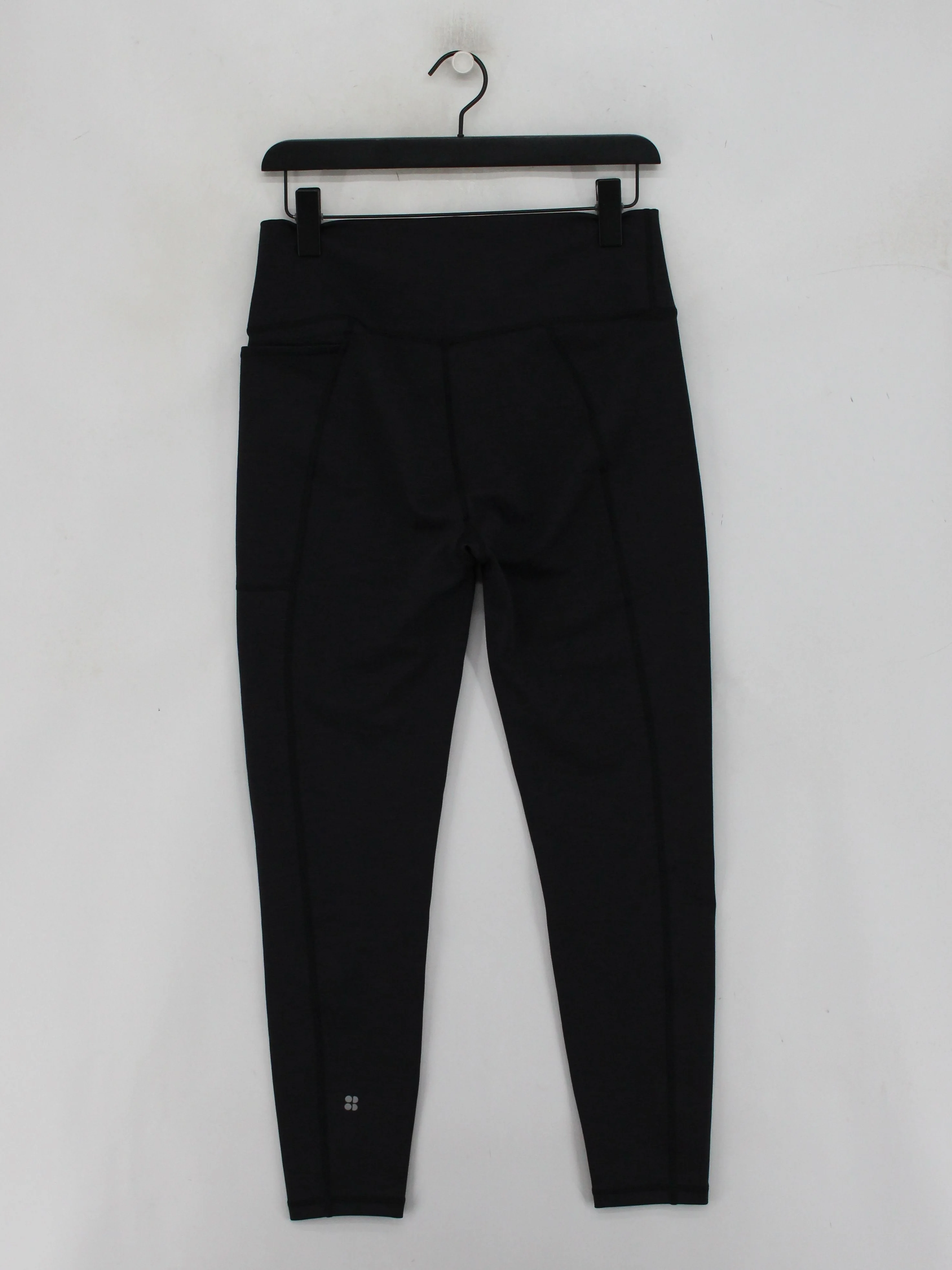 Sweaty Betty Women's Leggings UK 16 Black 100% Polyester Full length - Image 2