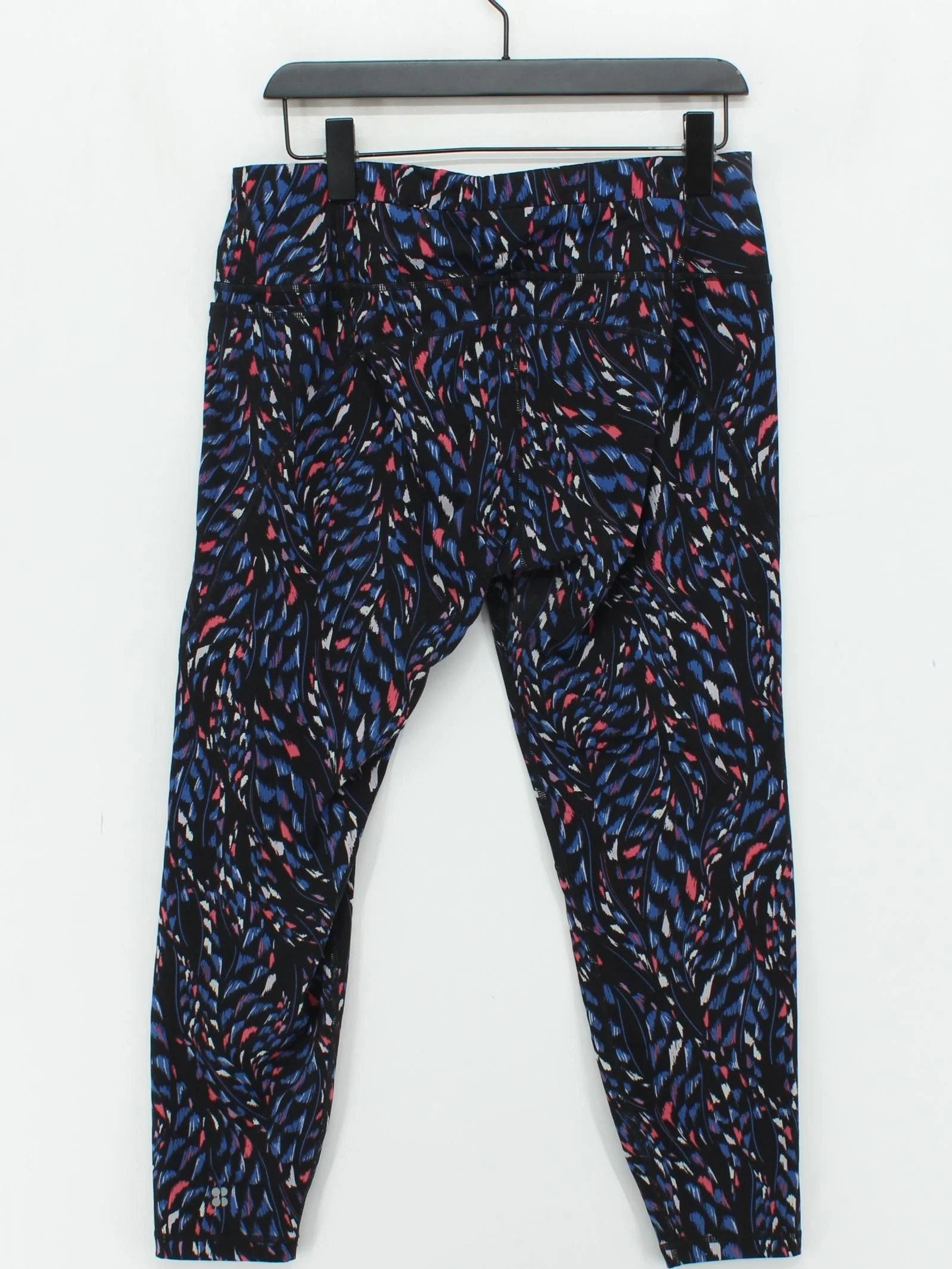 Sweaty Betty Women's Leggings XL Black Polyamide with Elastane Cropped - Image 2