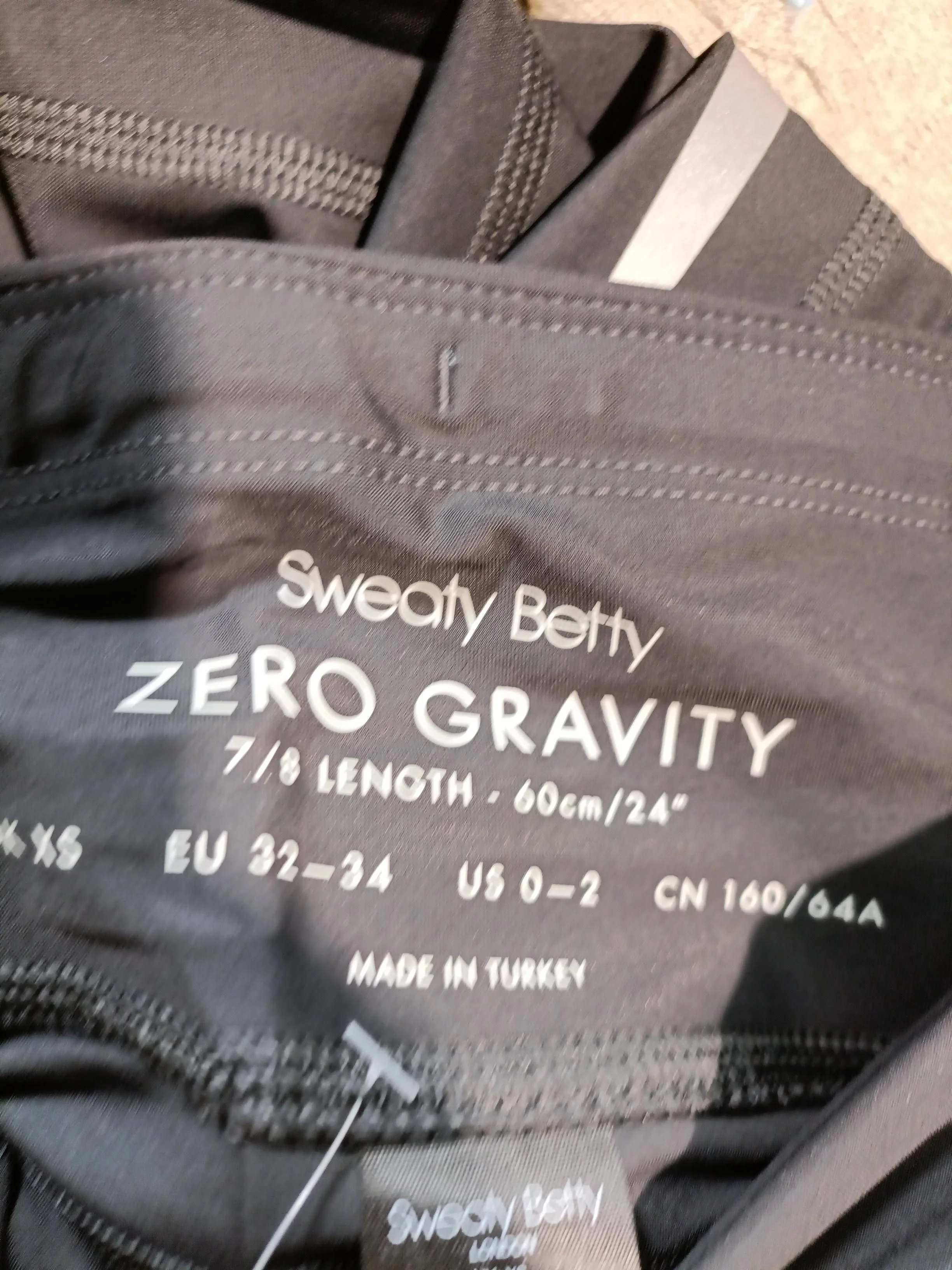 Sweaty Betty Women's Leggings XS Black 100% Other Full length New with tags - Image 5