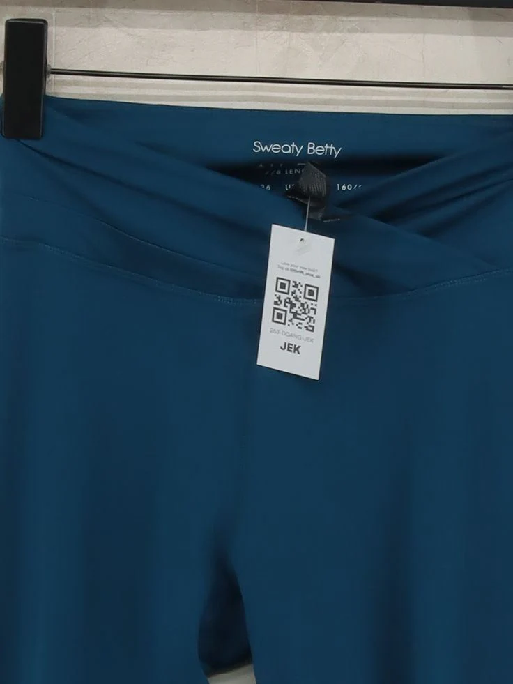 Sweaty Betty Women's Leggings XS Blue Polyester with Elastane Full length - Image 3