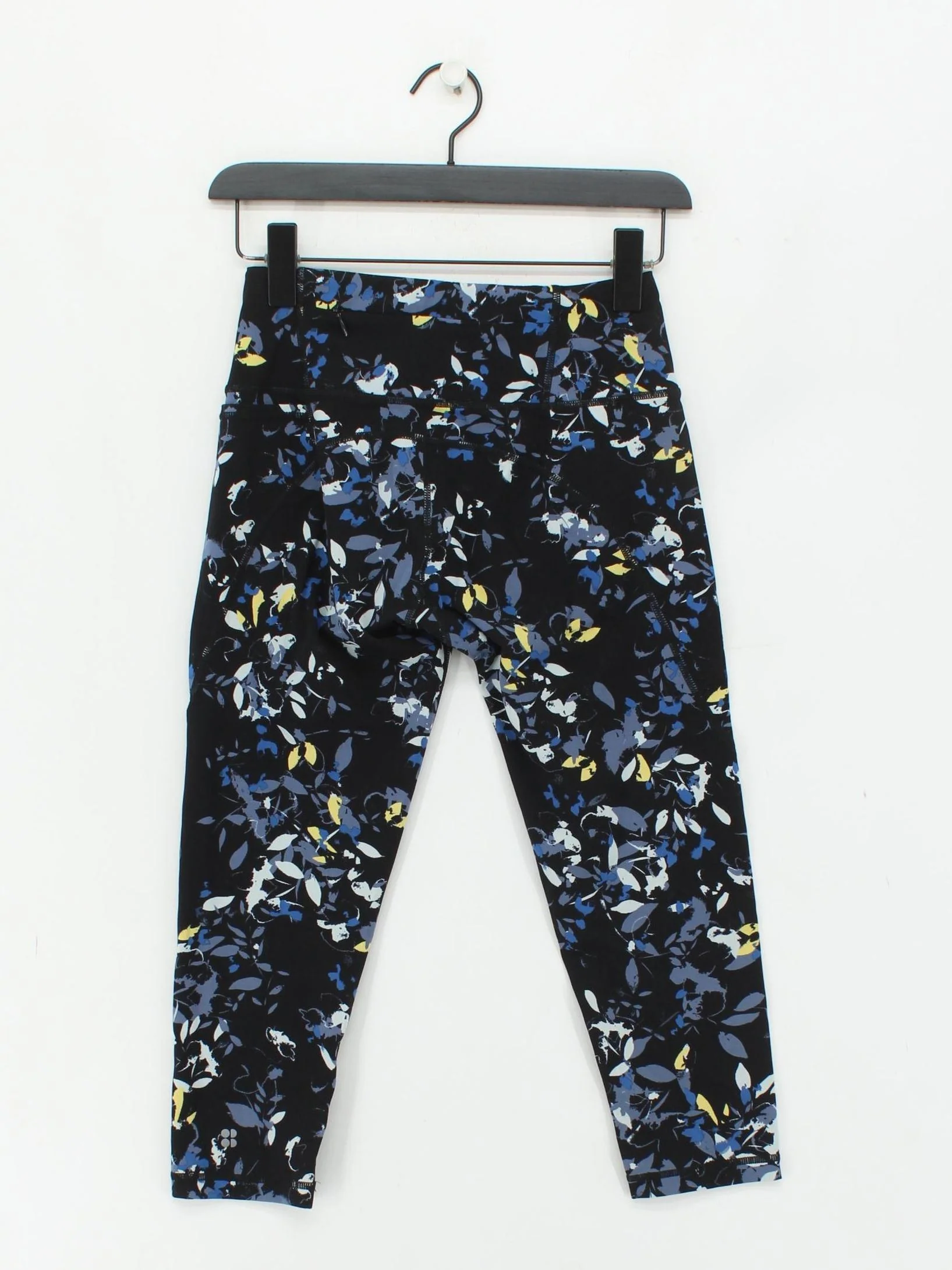 Sweaty Betty Women's Leggings XS Multi Floral Polyamide with Elastane Cropped - Image 2