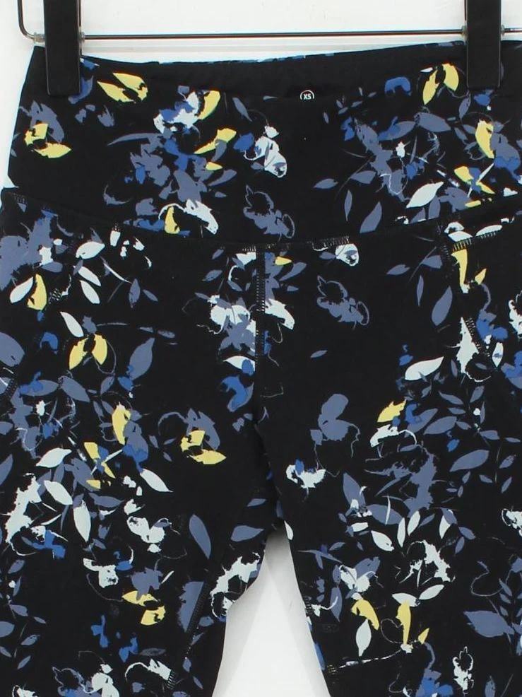 Sweaty Betty Women's Leggings XS Multi Floral Polyamide with Elastane Cropped - Image 3