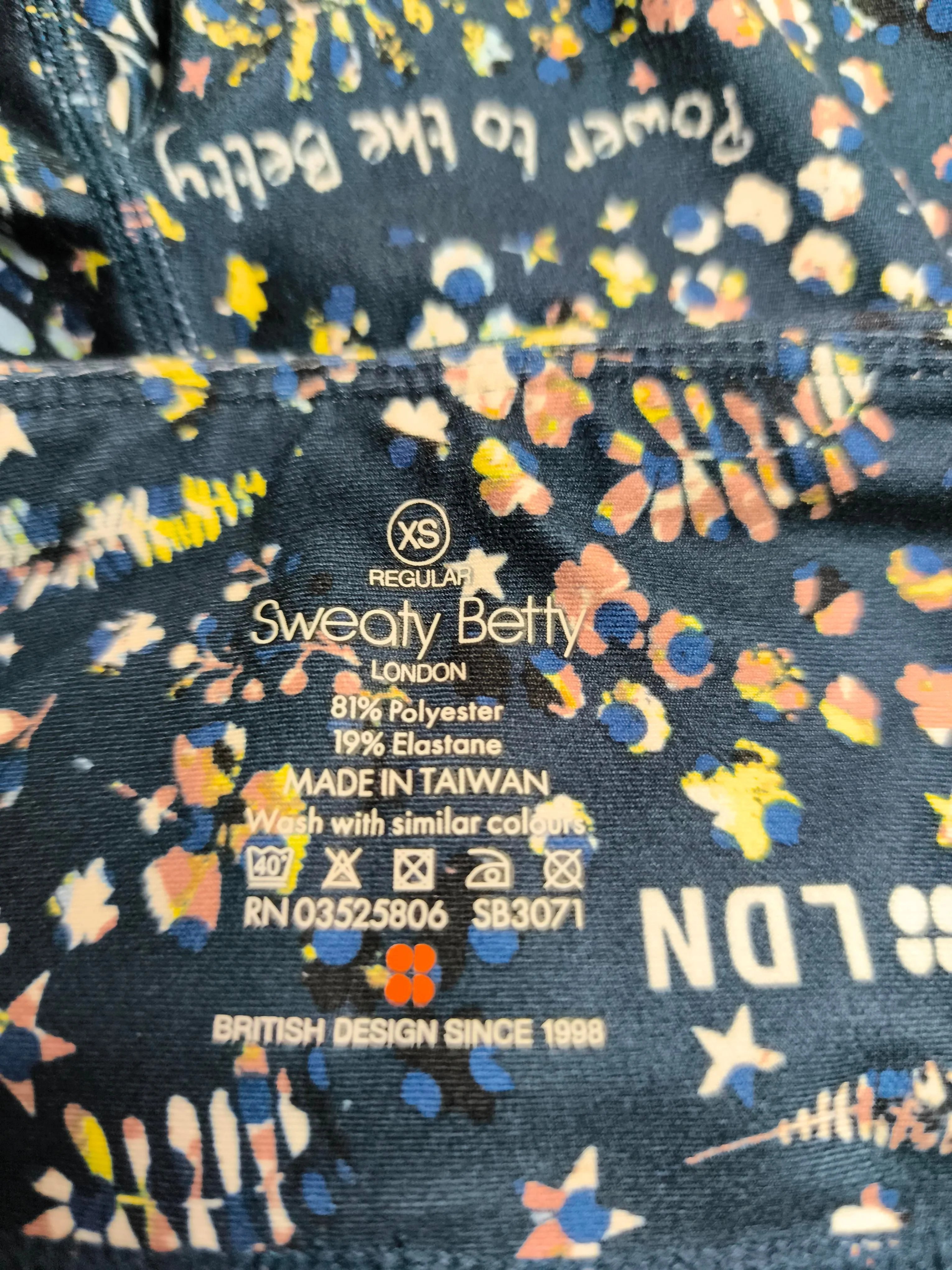 Sweaty Betty Women's Leggings XS Multi Polyester with Elastane Full length - Image 6