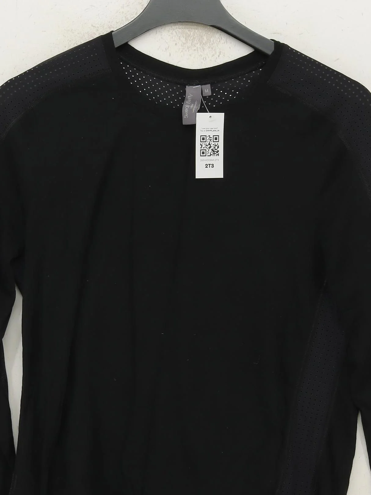 Sweaty Betty Women's Loungewear M Black Wool with Polyamide, Elastane Basic - Image 3