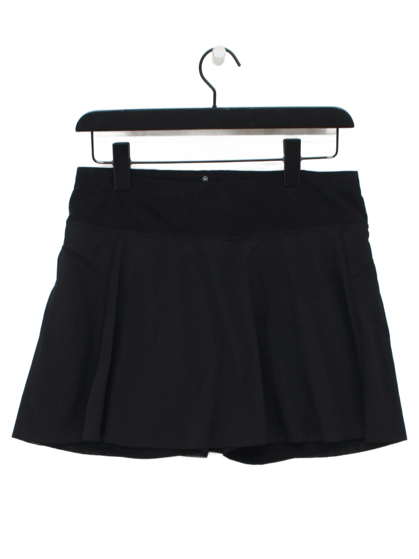Sweaty Betty Women's Mini Skirt M Black Polyester with Elastane, Polyamide Mini