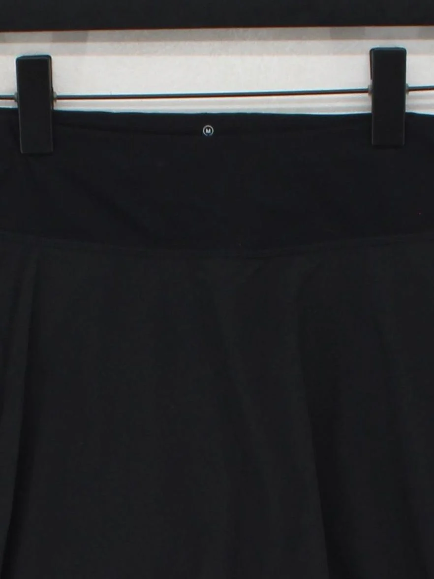 Sweaty Betty Women's Mini Skirt M Black Polyester with Elastane, Polyamide Mini - Image 3