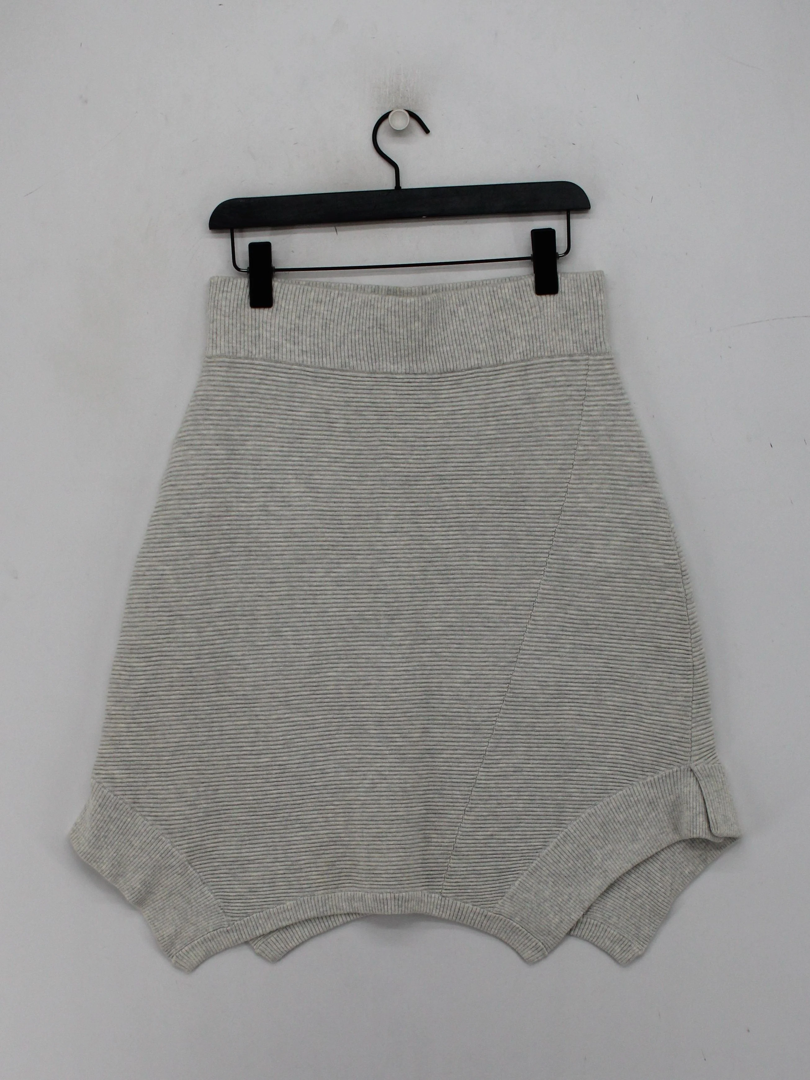 Sweaty Betty Women's Mini Skirt M Grey Cotton with Polyamide, Wool Short Mini - Image 2