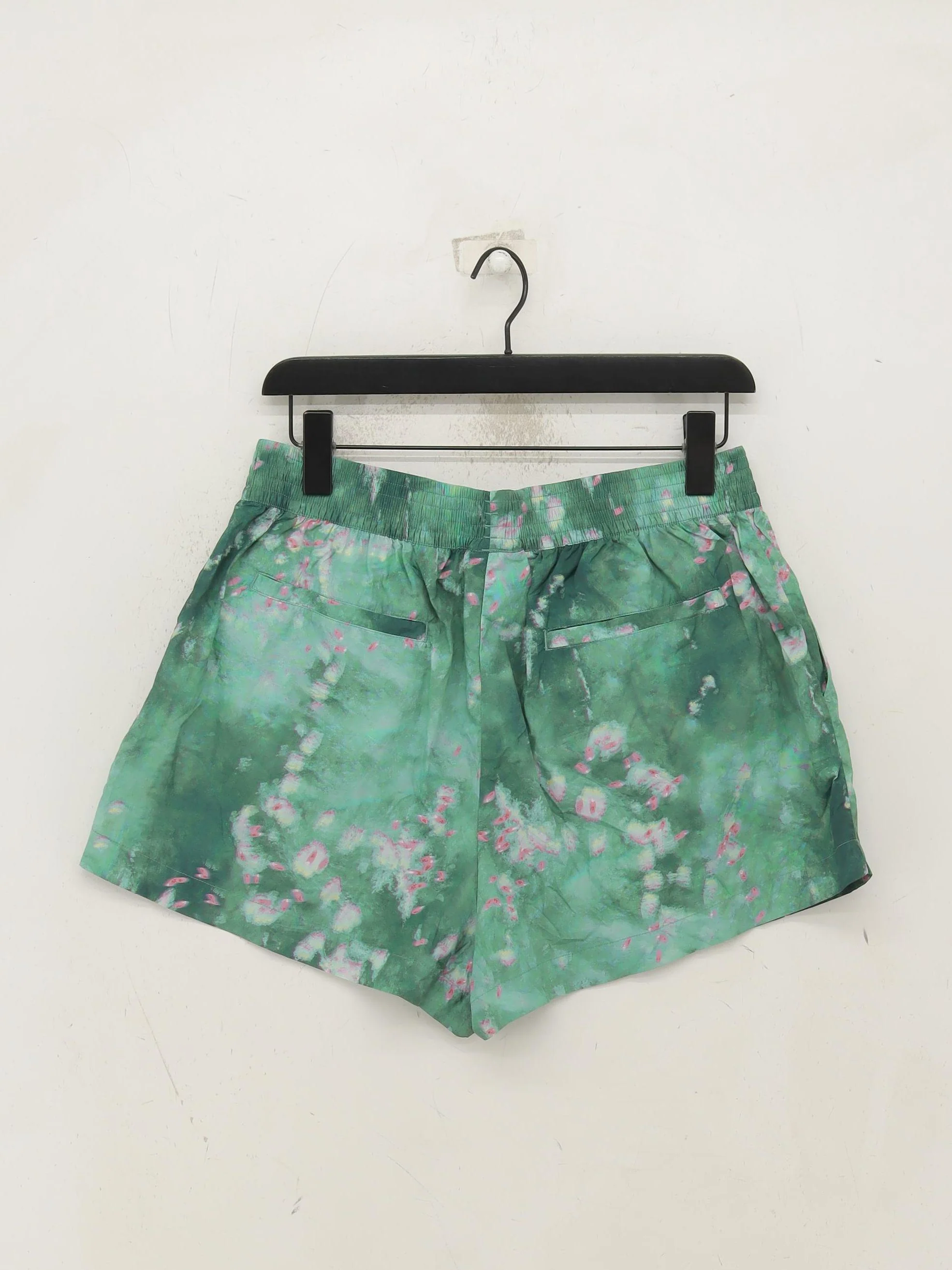Sweaty Betty Women's Shorts UK 12 Green Floral 100% Polyamide Sweat - Image 2