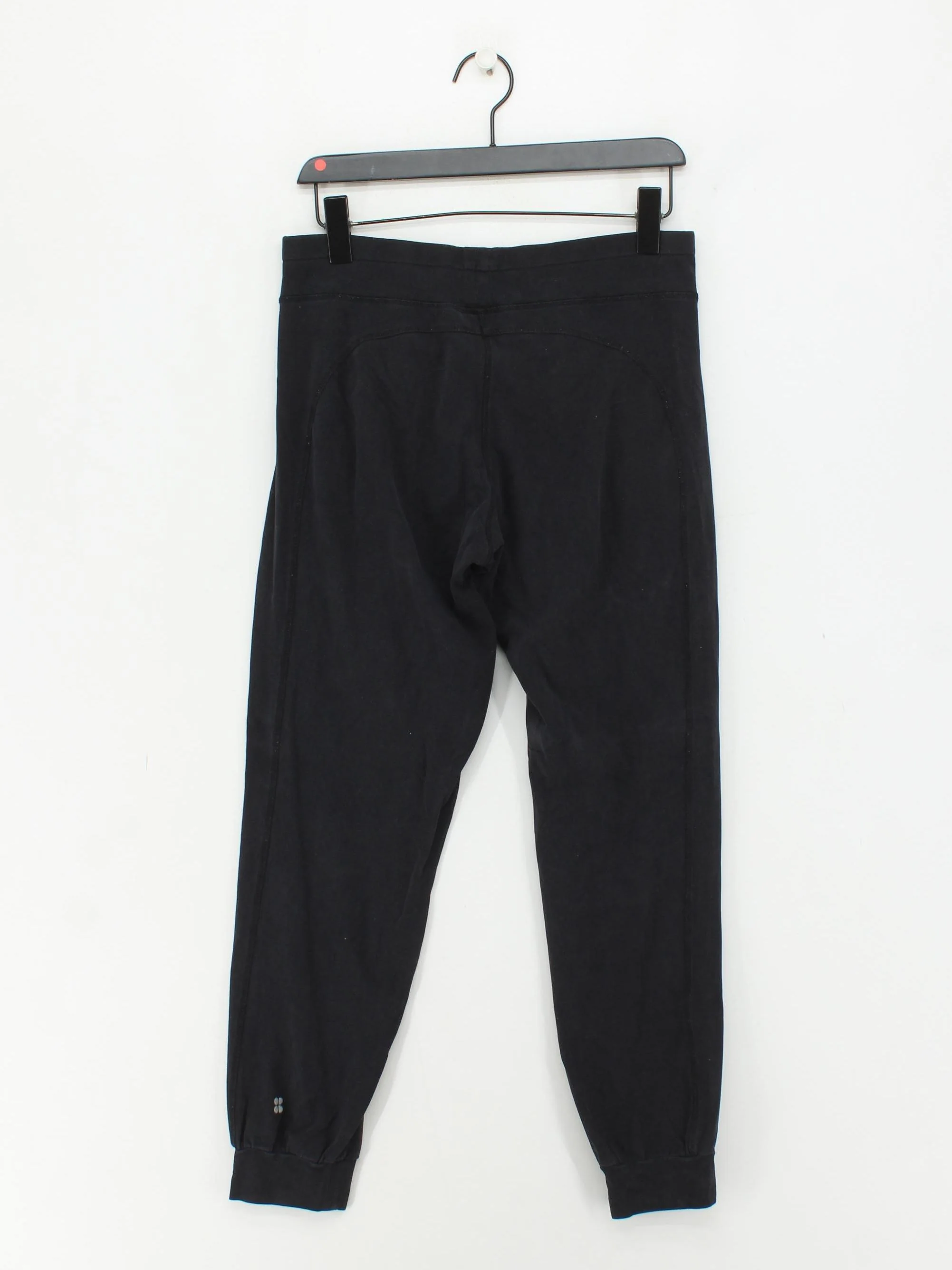 Sweaty Betty Women's Sports Bottoms M Black Cotton with Elastane Sweatpants - Image 2