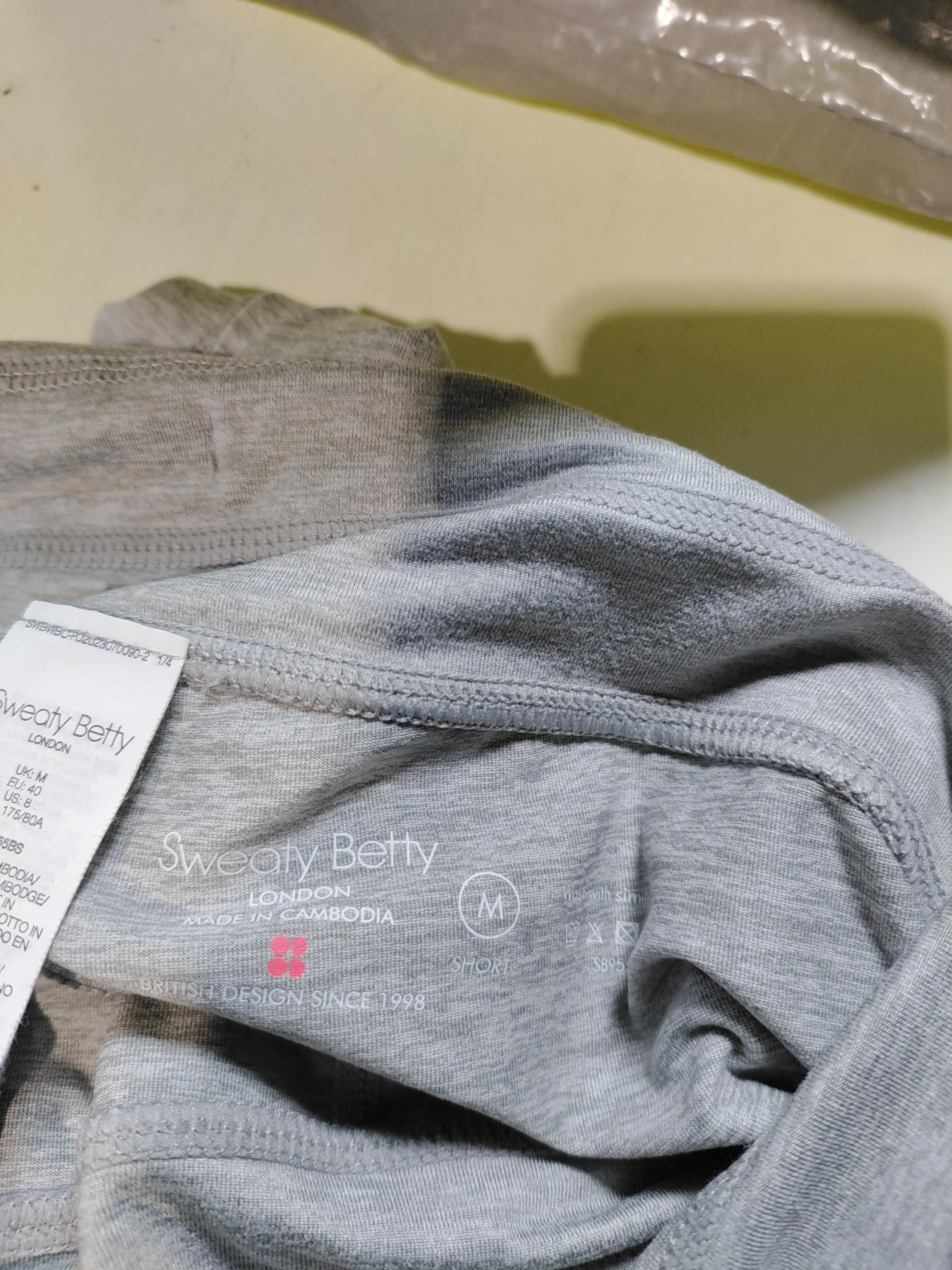 Sweaty Betty Women's Sports Bottoms M Grey Polyester with Elastane Sweatpants - Image 5