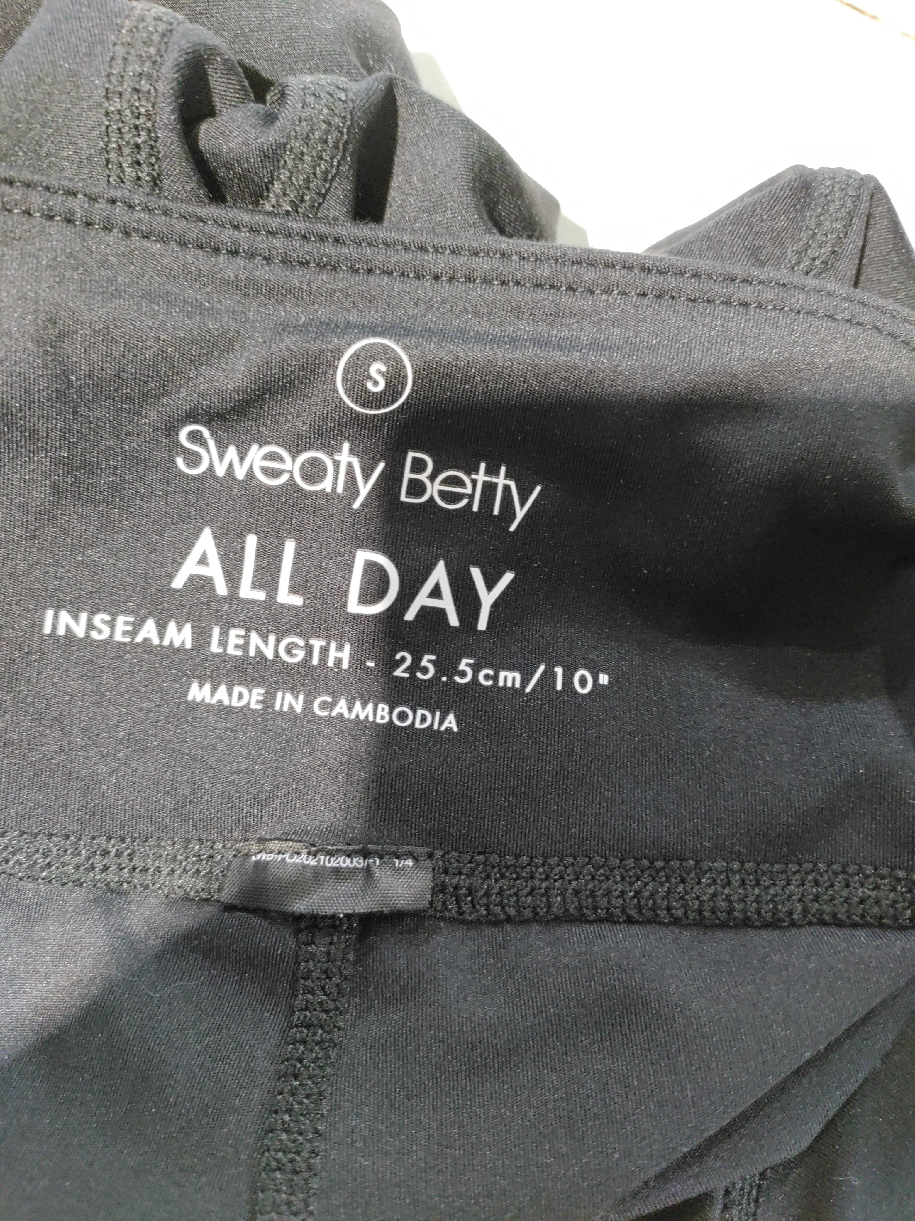 Sweaty Betty Women's Sports Bottoms S Black Nylon with Elastane Sweatpants - Image 5
