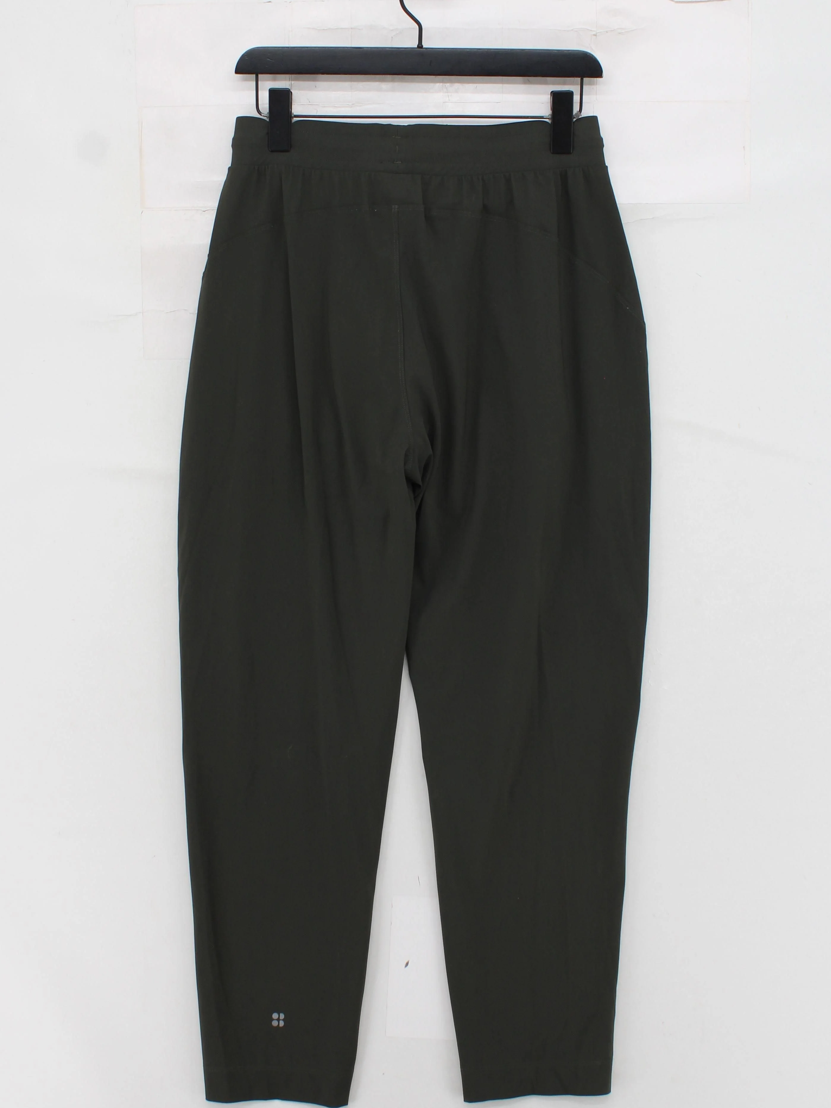 Sweaty Betty Women's Sports Bottoms S Green 100% Polyester Sweatpants - Image 2